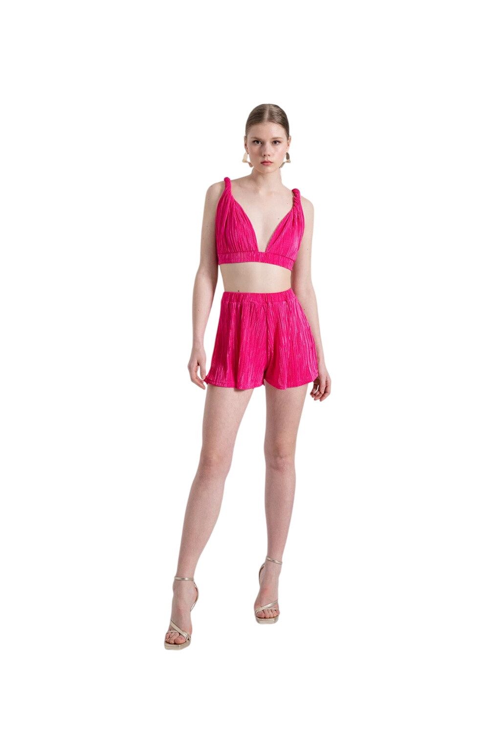 HOLLY LOLLY Blusenbody Bequem-Bustier mit elastischem Band