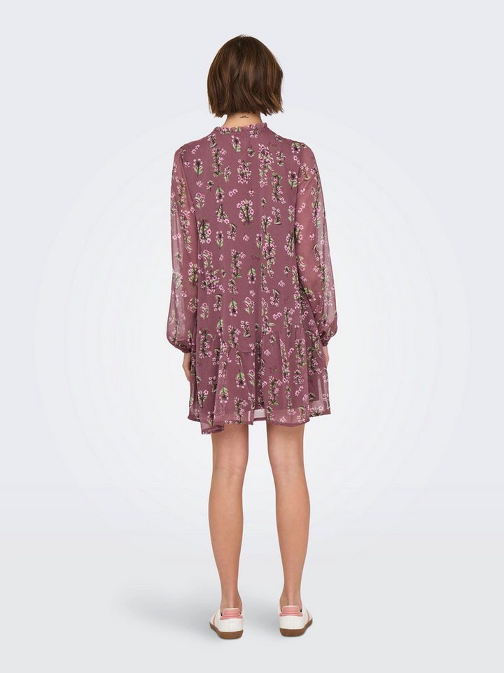 ONLY Blusenkleid ONLEmilie (1-tlg) Rüschen
