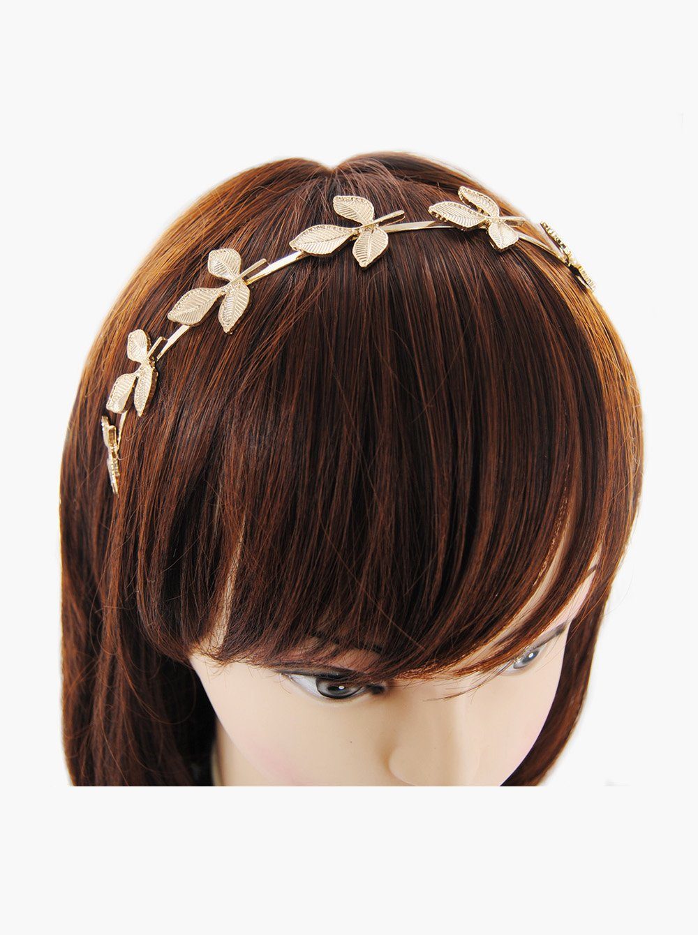 axy Haarreif Vintage Haarreif aus Metall, Vintage Damen Haareifen Haarband