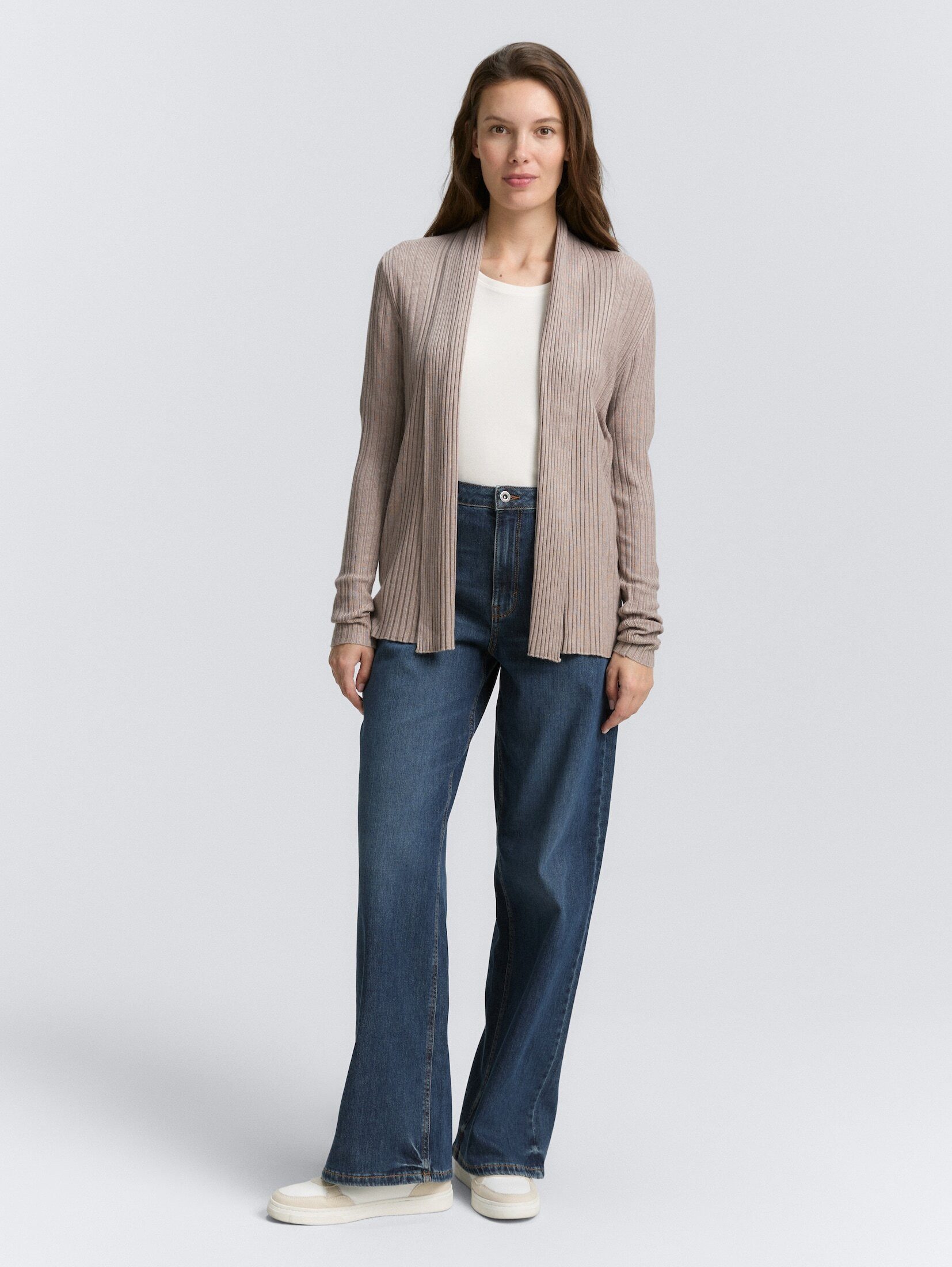 TOM TAILOR Cardigan Pullover & Strickjacken Cardigan mit Schalkragen