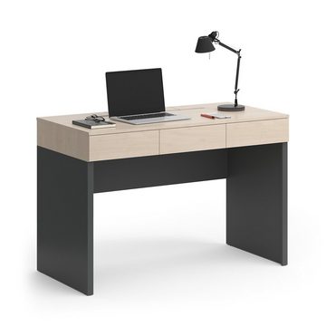 Vicco Schreibtisch Computertisch TORONTO Antrazit/Ahorn
