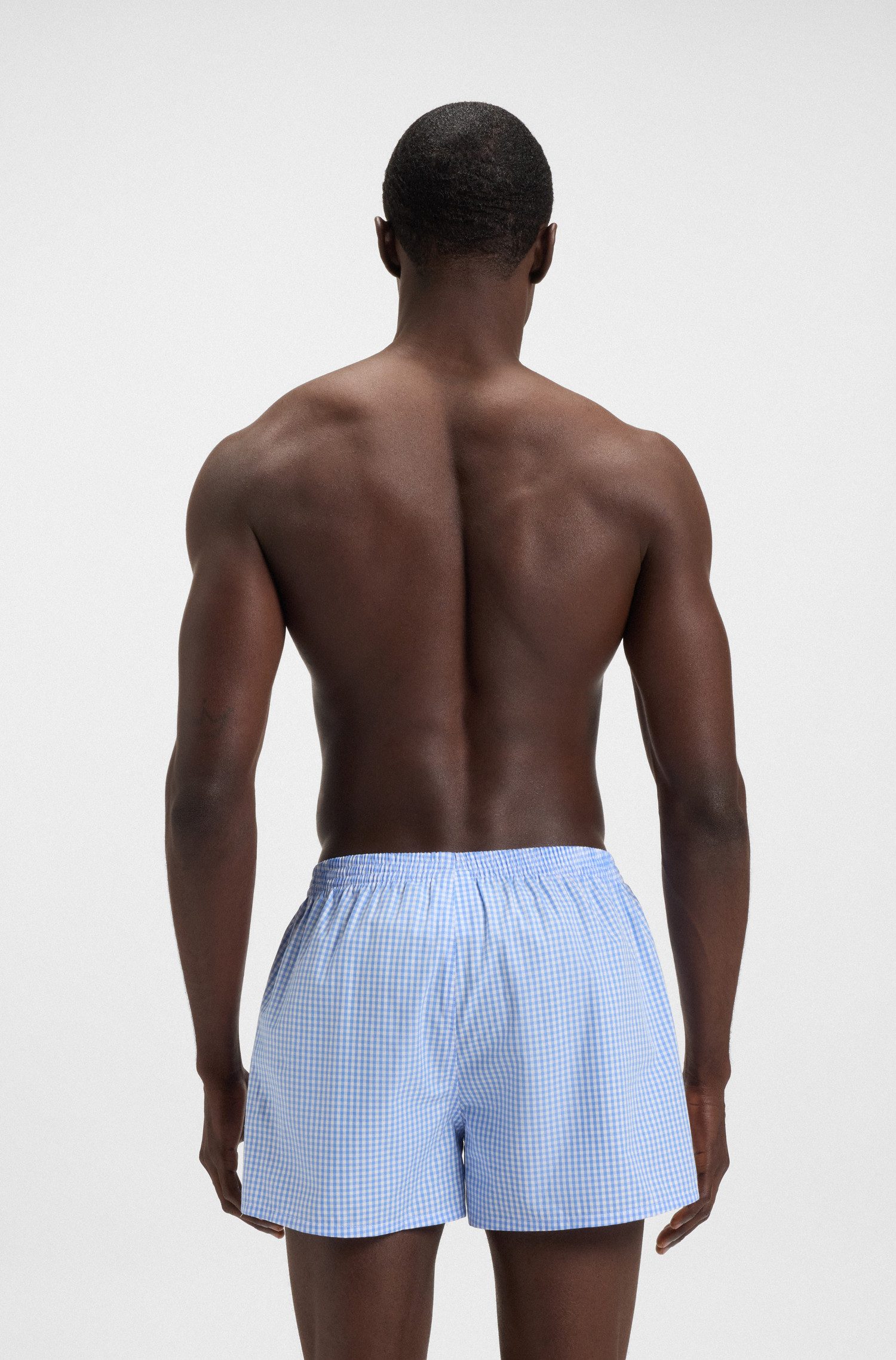 BOSS Pyjamashorts Boxer CW 2P elastischer Bund