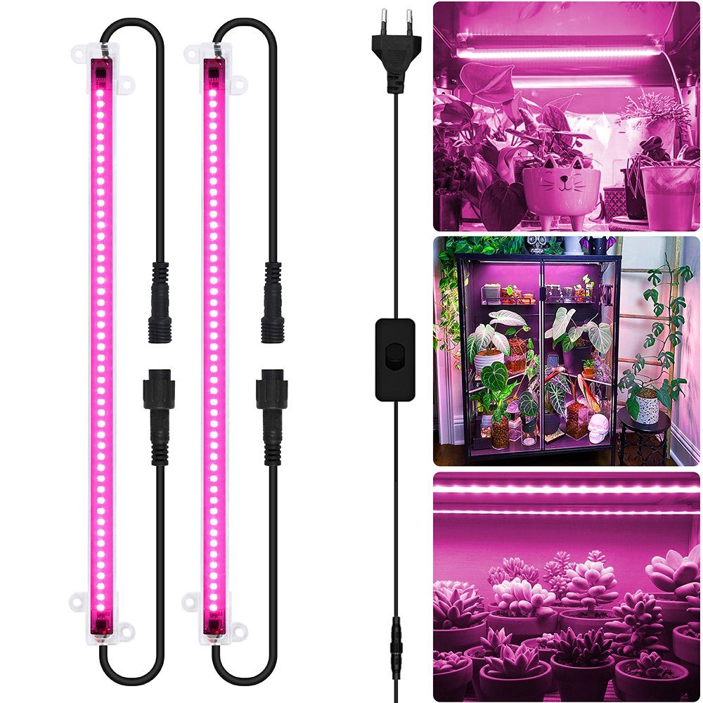 Qualra Pflanzenlampe LED Vollspektrum Pflanzenlampe 30/50cm günstig online kaufen