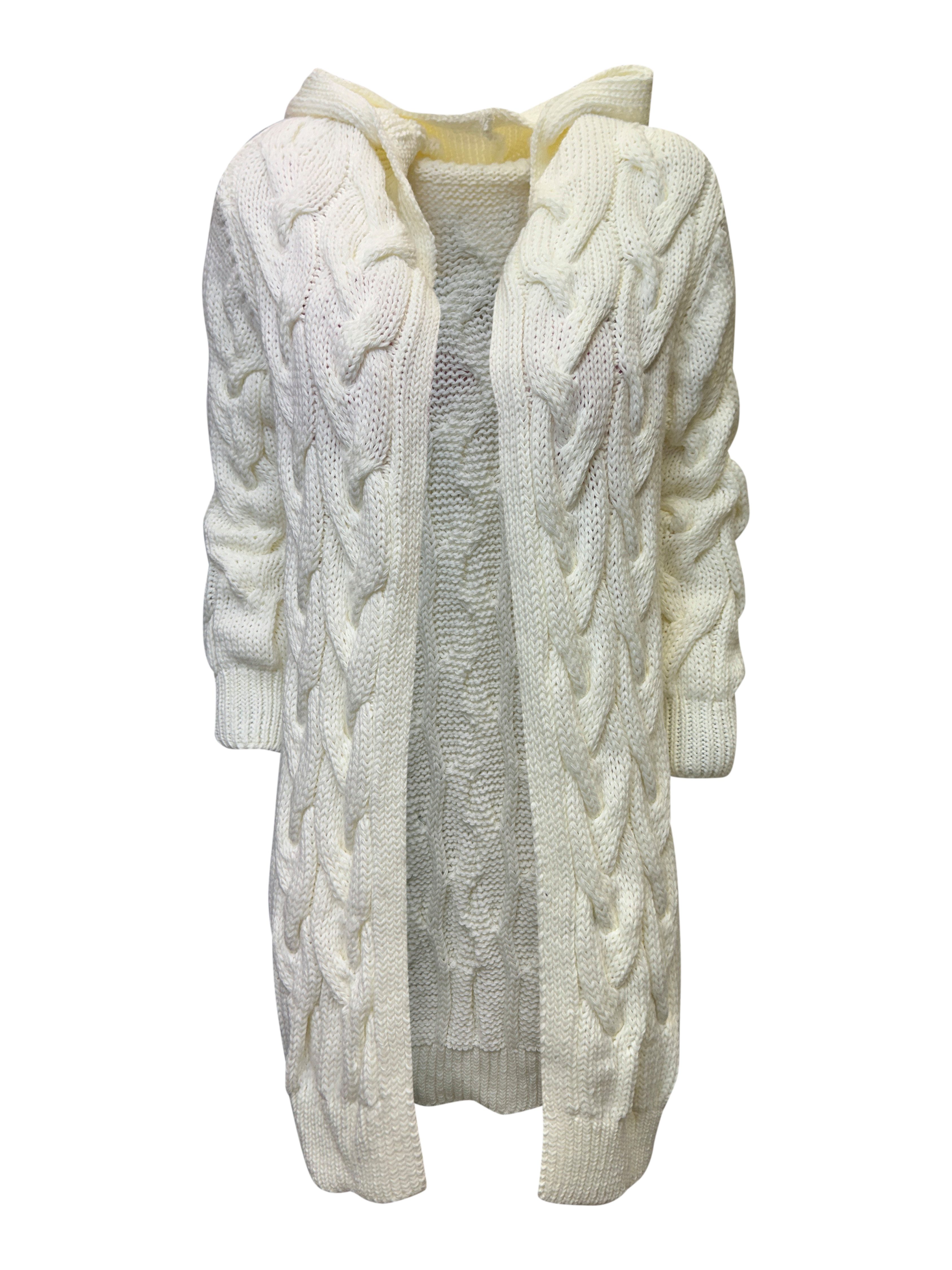 Worldclassca Longstrickjacke Worldclassca Strickjacke Cardigan Kapuze günstig online kaufen