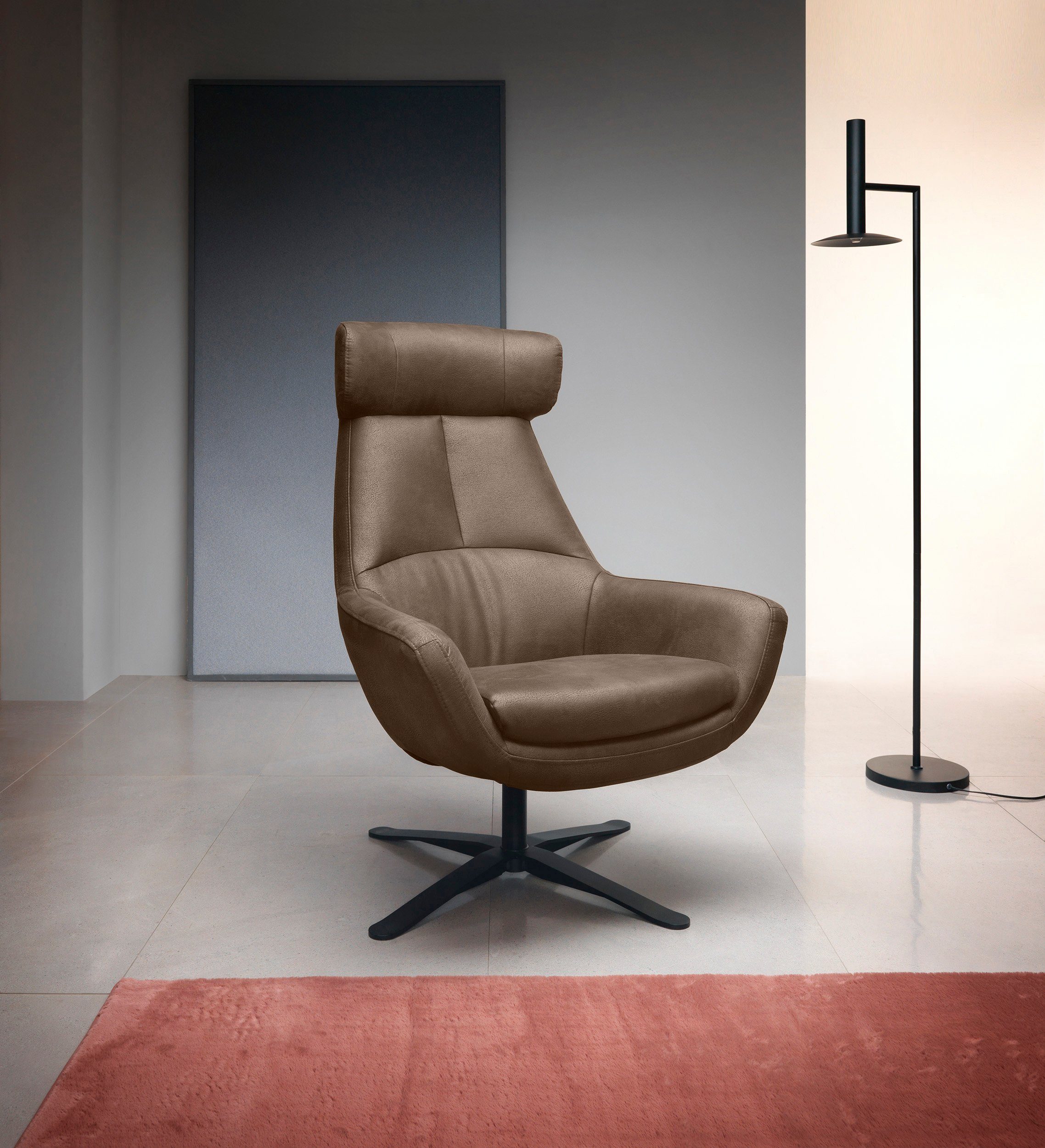 BETYPE Drehsessel "Be Organic High Back, Loungesessel, Hochlehnsessel", in günstig online kaufen