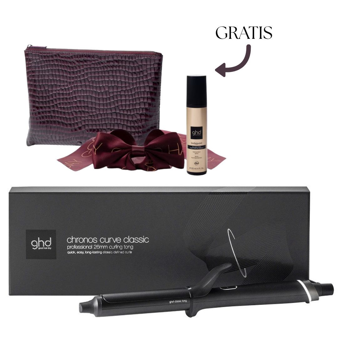 GHD Lockenstab Chronos Curve Classic + gratis Style Gift Set