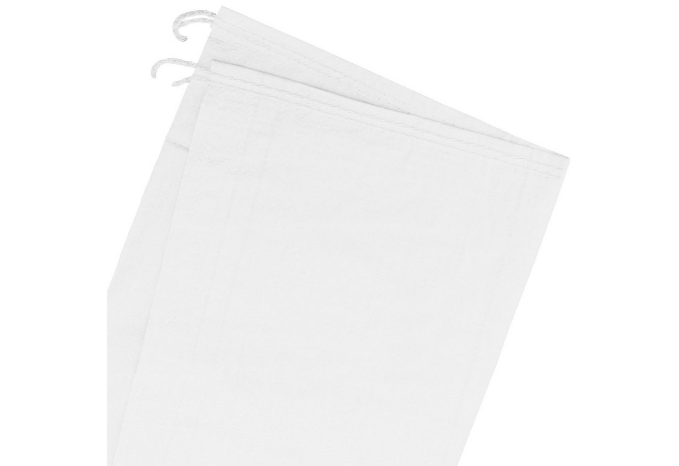 Thumbnail - Zill Schutzplane 500 x Hochwasserschutz PP-Sack 40x60cm weiß mit Bindeband, Sandsäcke (1 Stück)