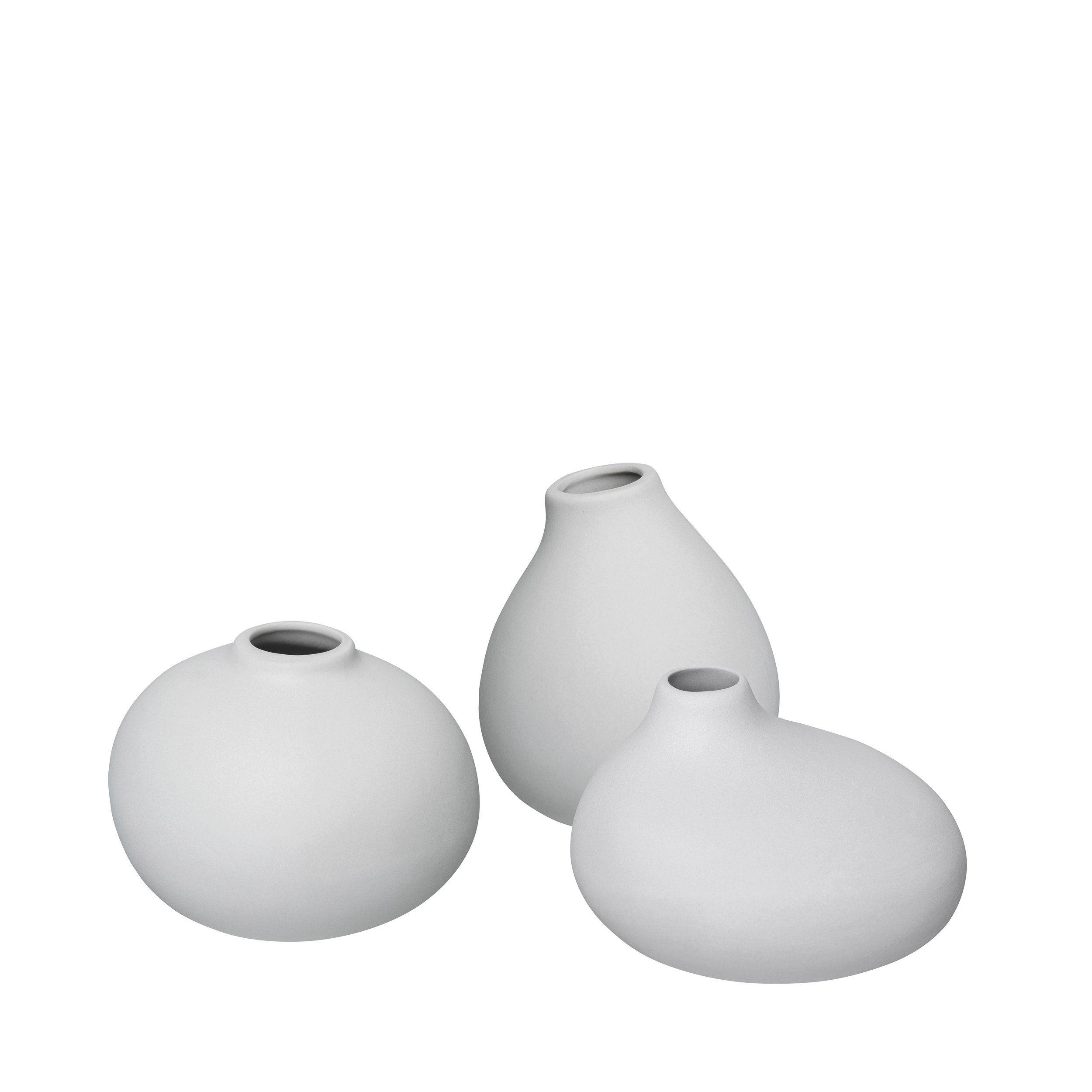 blomus Blumentopf NONA 3er Set Porzellan Vase
