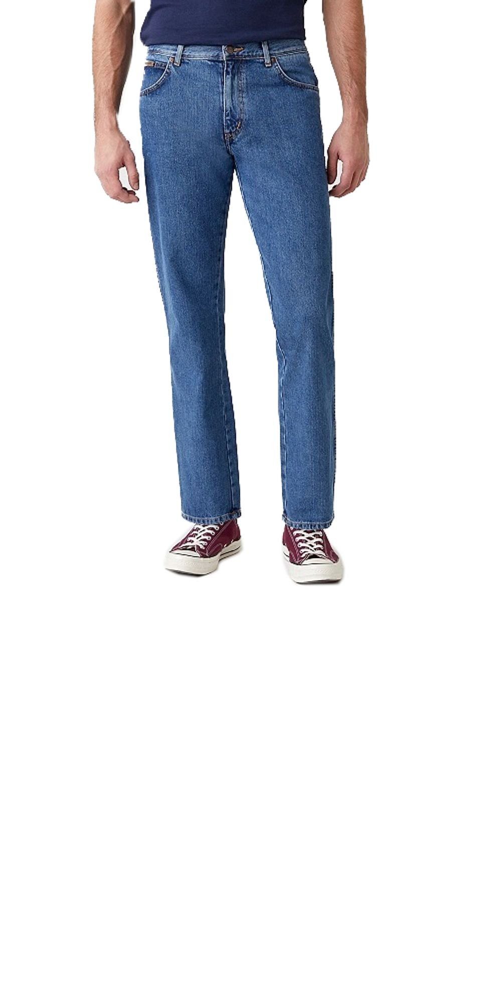 Wrangler 5-Pocket-Jeans Texas 821 W12105 Non Stretch VINTAGE STNWASH (096) | Straight-Fit Jeans