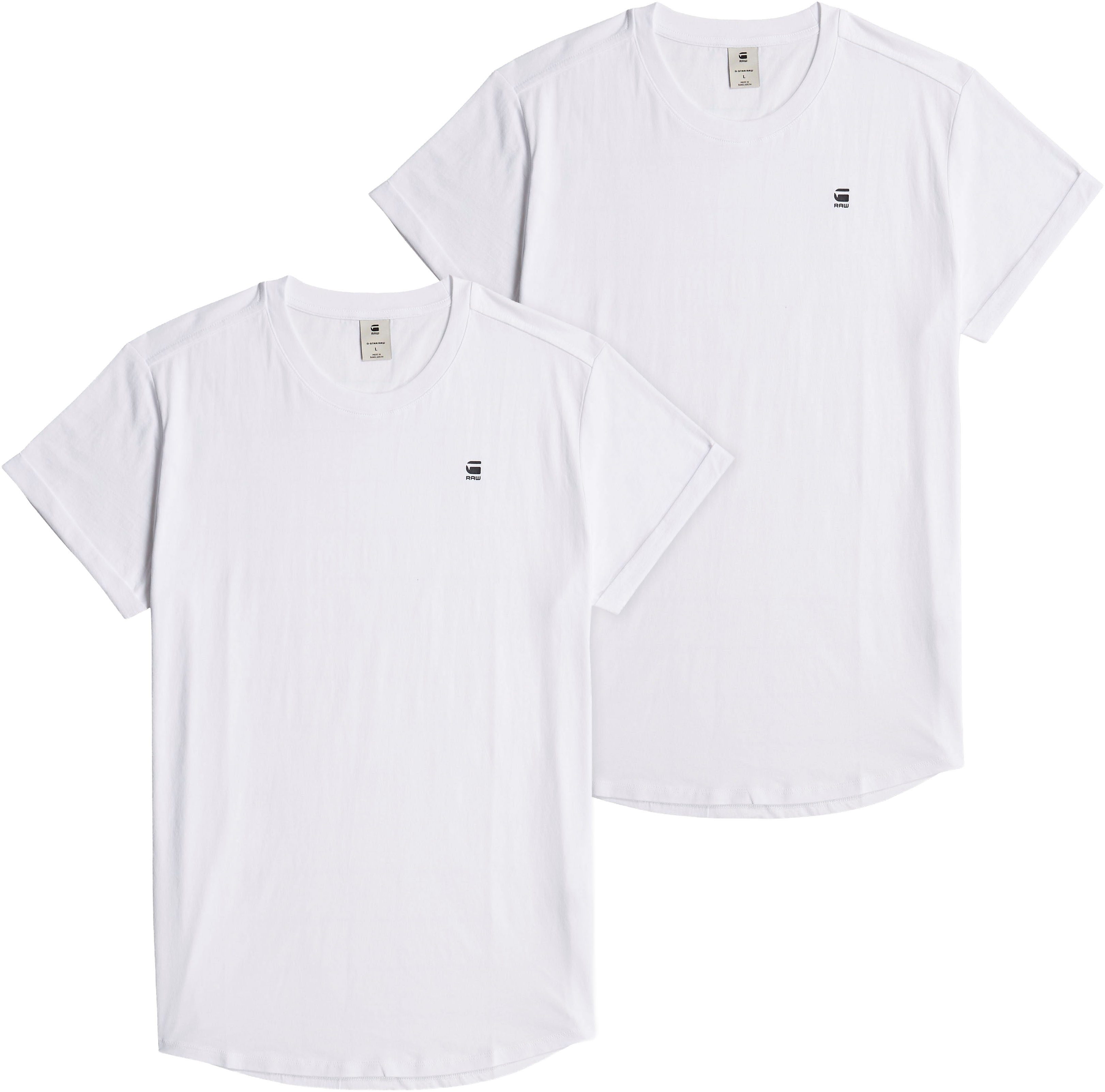 G-STAR T-Shirt Lash 2er Pack (Packung, 2-tlg) aus Baumwolle günstig online kaufen