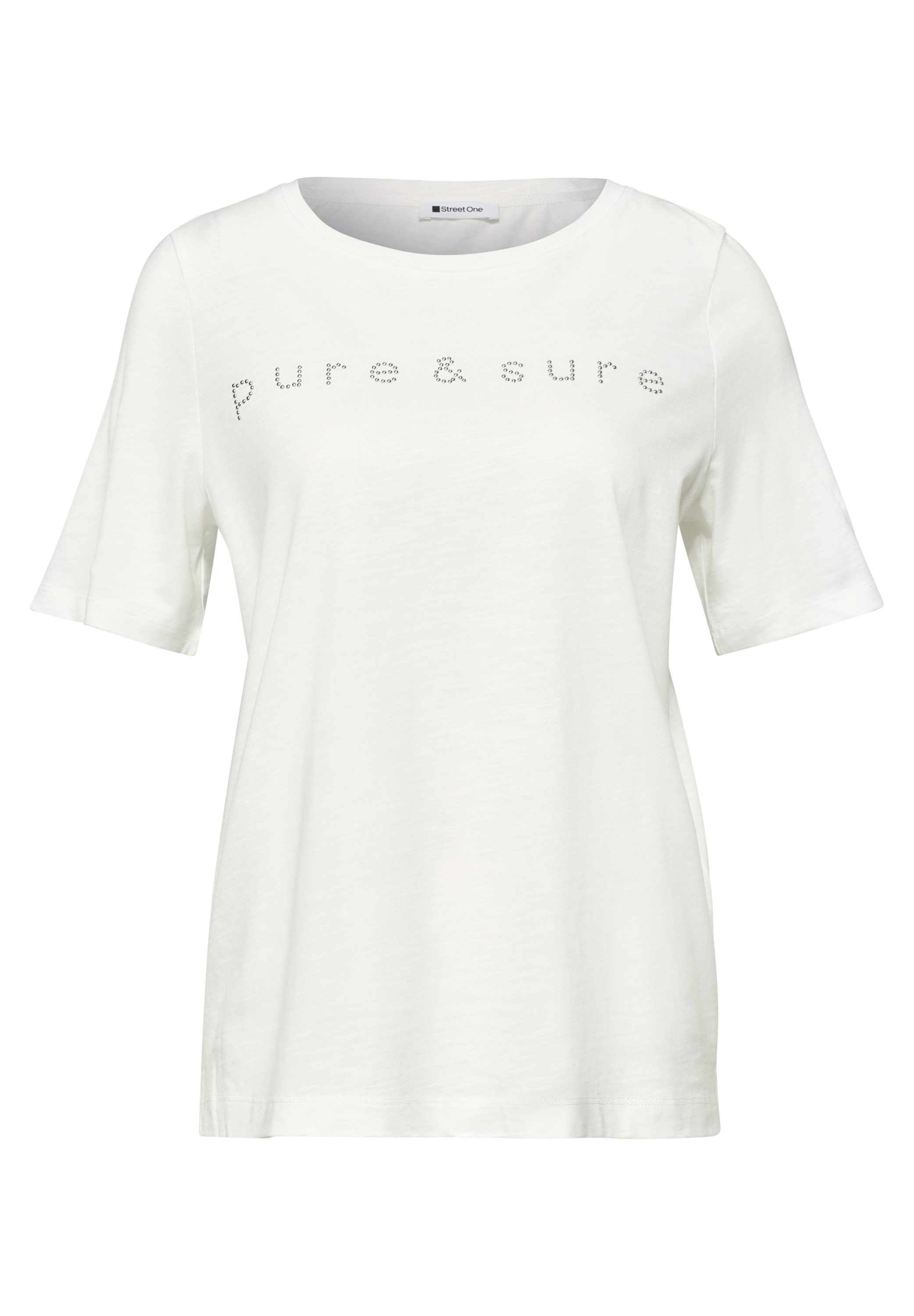STREET ONE T-Shirt mit Wording – Bild 4 von 5