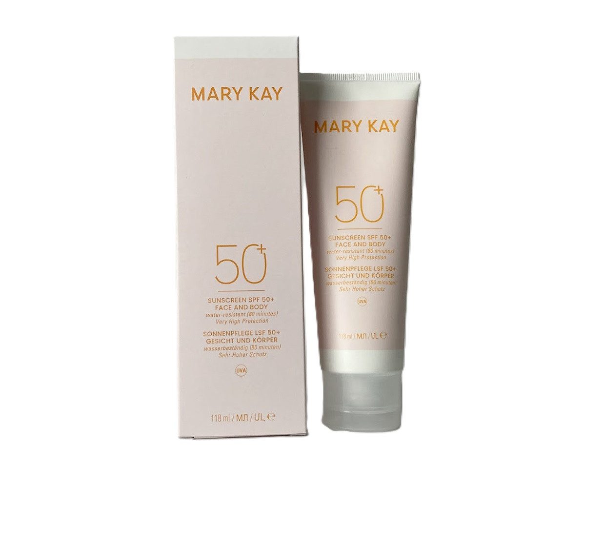Sonnenschutzcreme Sunscreen LSF 50+ Sonnenpflege für Gesicht und Körper
