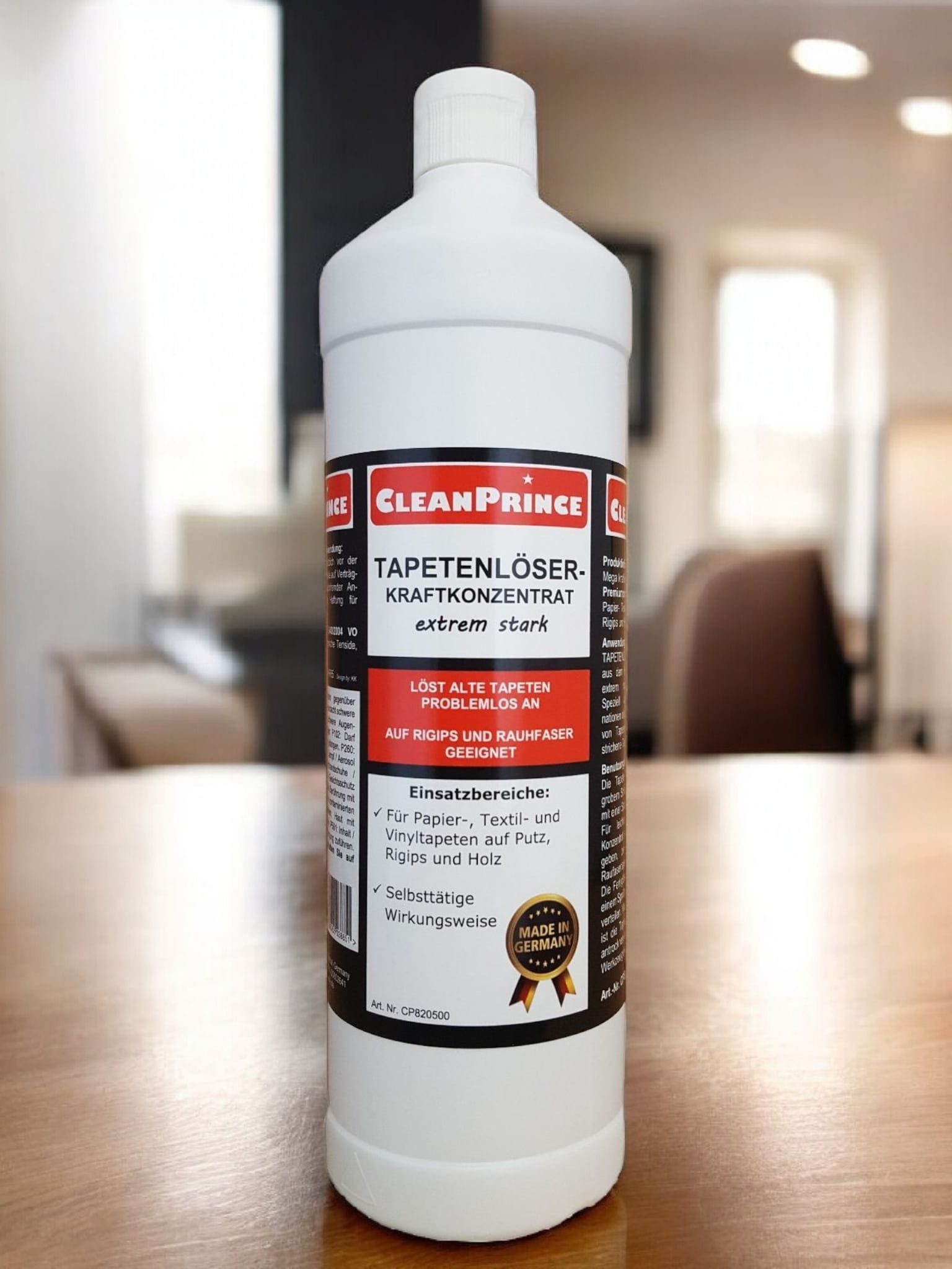 CleanPrince Wandfarbe Tapetenablöser Tapetenlöser flüssig Konzentrat, günstig online kaufen