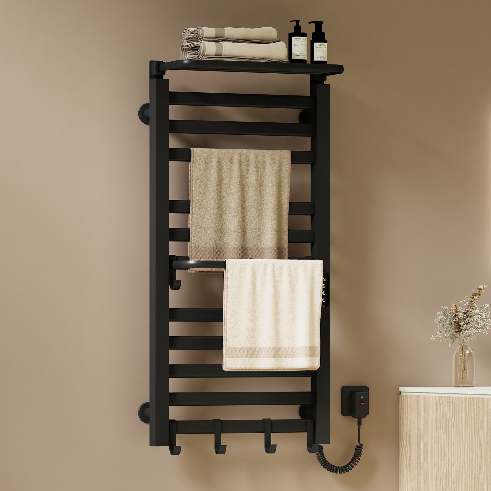 EMKE Elektrischer Badheizkörper Handtuchwärmer handtuchheizkörper mit Intel günstig online kaufen