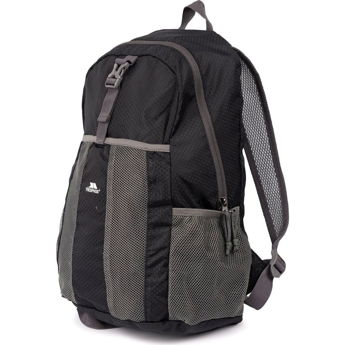 Trespass Wanderrucksack Turzo - Packaway Rucksack, Leichter, faltbarer Rucksack mit 22L Volumen, ideal für Reisen und