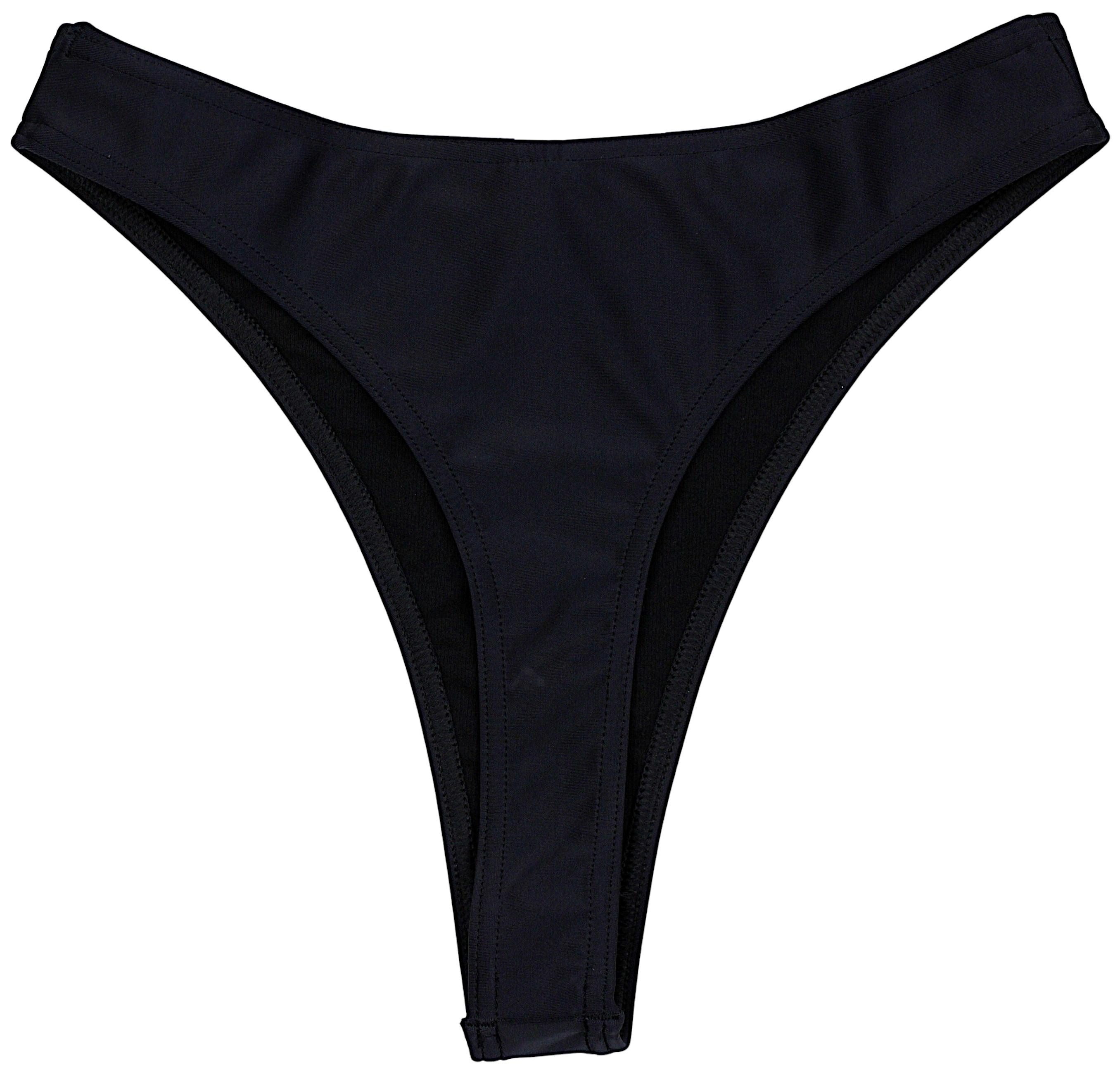 Aquarti Bikini-Hose Tanga Thong Bottom Hohe Taille – Bild 5 von 5