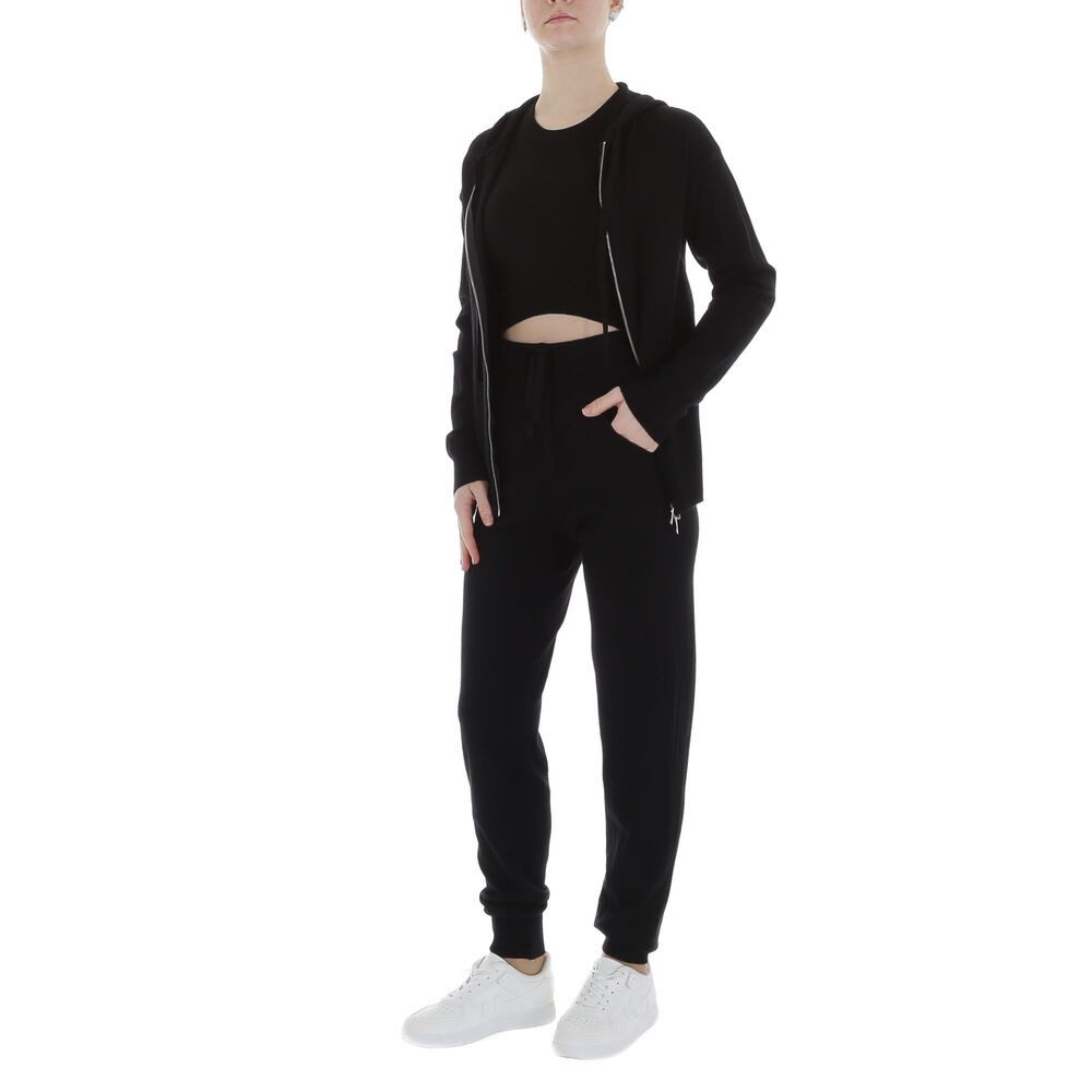 Ital-Design Jogginganzug Damen Freizeit (86365248), Kapuze Stretch Zweiteil günstig online kaufen