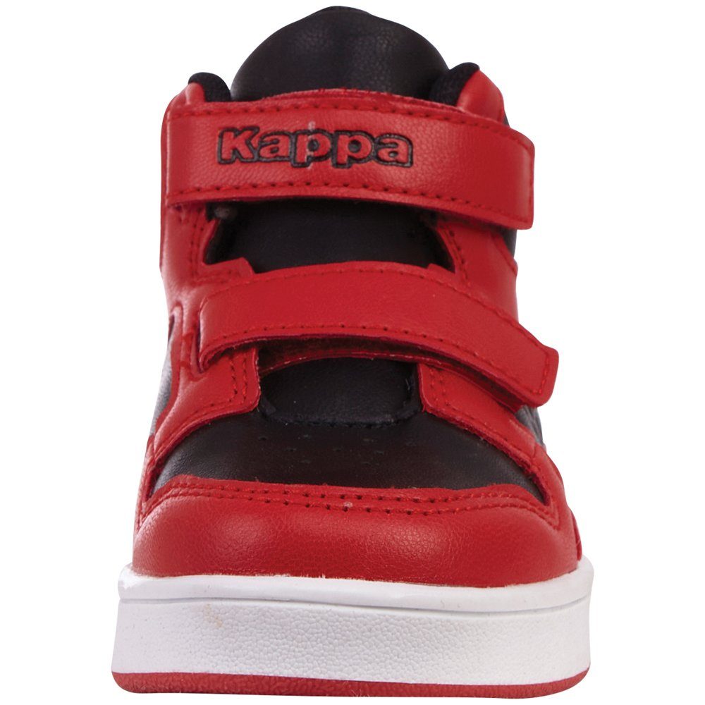 Kappa Sneaker mit passende für Kinderschuhe Qualitätsversprechen red-black