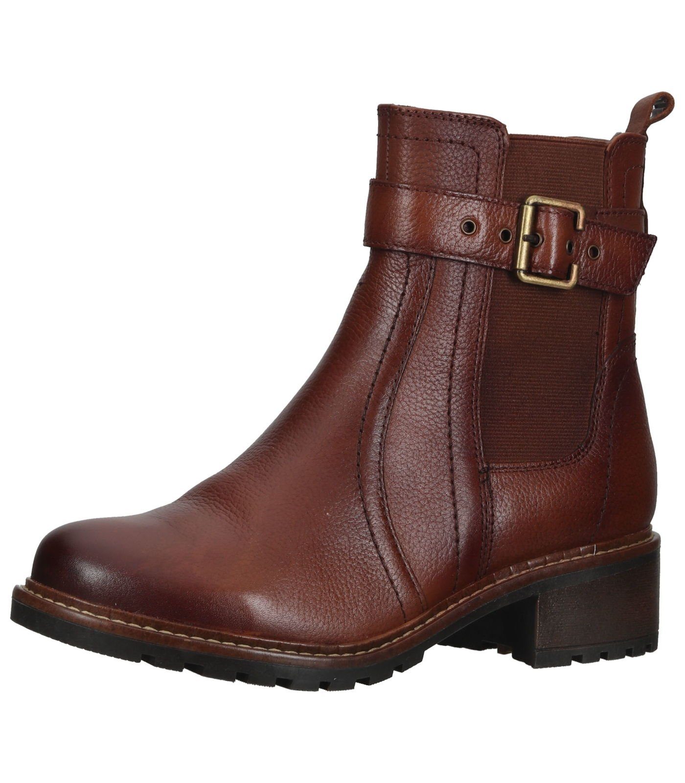 Jana Tamaris Stiefelette Leder Stiefelette Chestnut