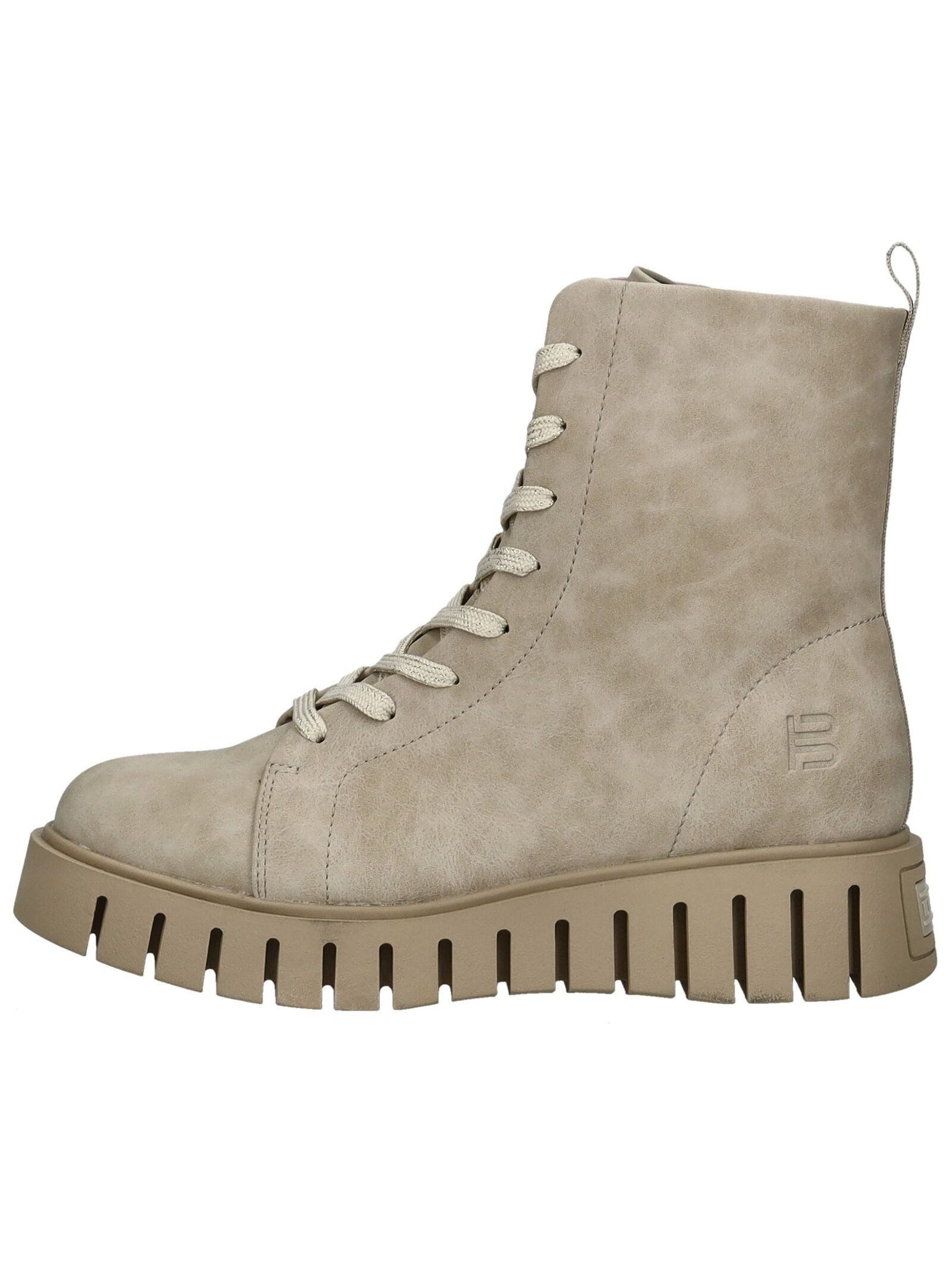 BAGATT Stiefelette Nubukleder . Schnürstiefelette