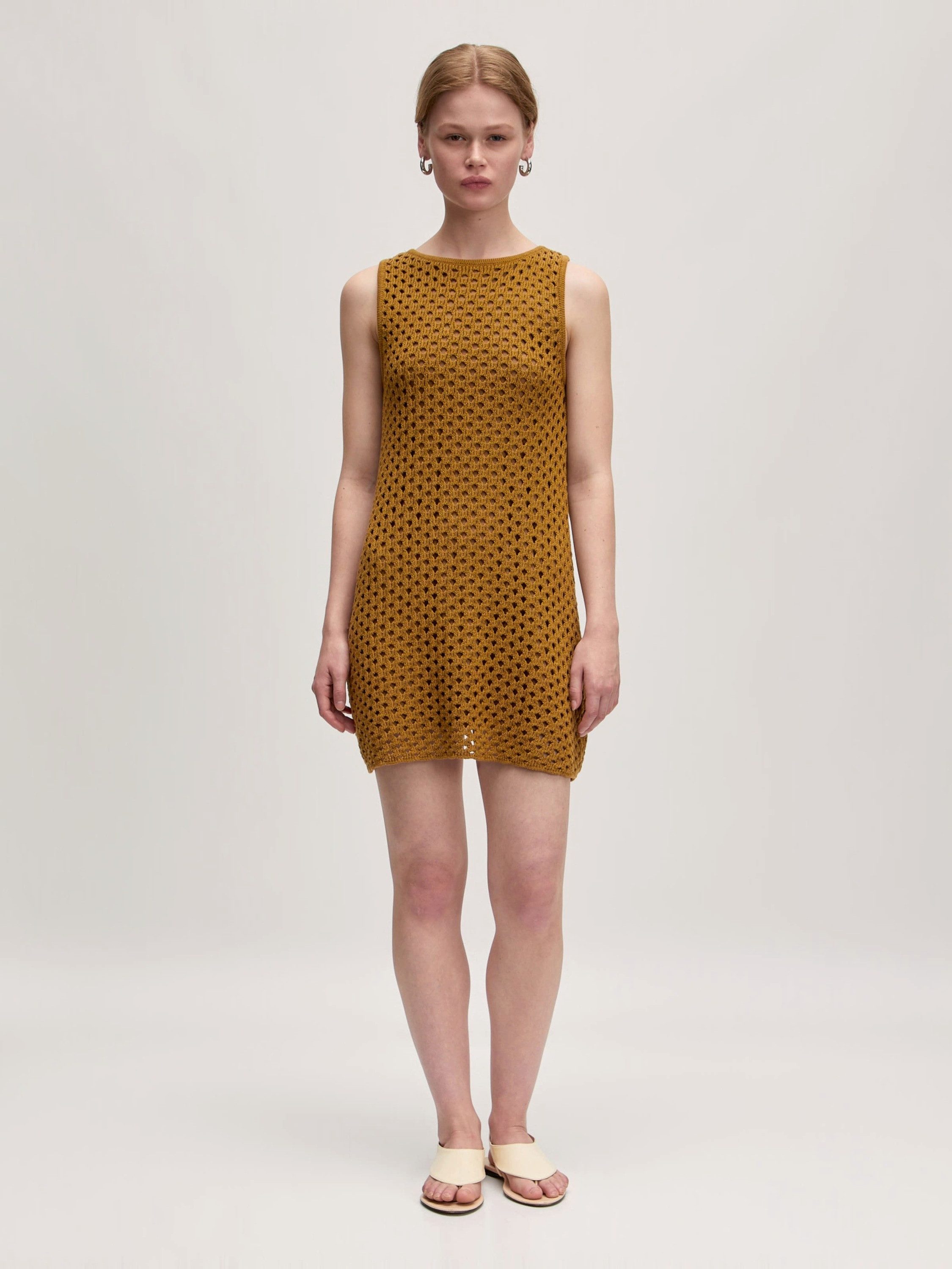 EDITED Minikleid Metta (1-tlg) Lochmuster günstig online kaufen
