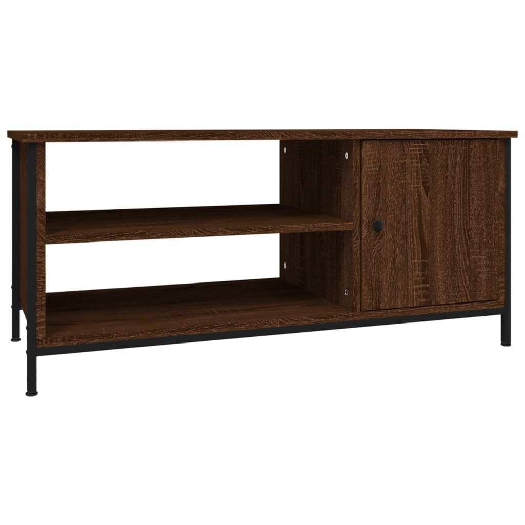 vidaXL TV-Schrank (1-St) Eichen-Optik cm Eiche Braun Holzwerkstoff Braune 100x40x45 TV-Schrank