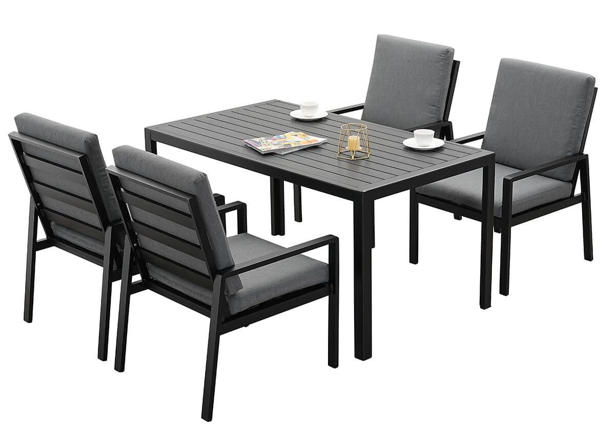 MeXo Gartenlounge-Set Gartenmöbel Set Aluminium, Dining günstig online kaufen