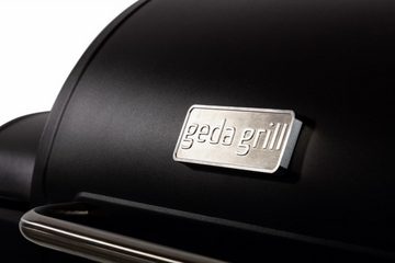 Floralo e. K. Smoker Pelletsmoker von geda grill, "Odin 65" aus Stahl + 20 kg Grillpellets, Direktfeuer einach zu- und wegschaltbar