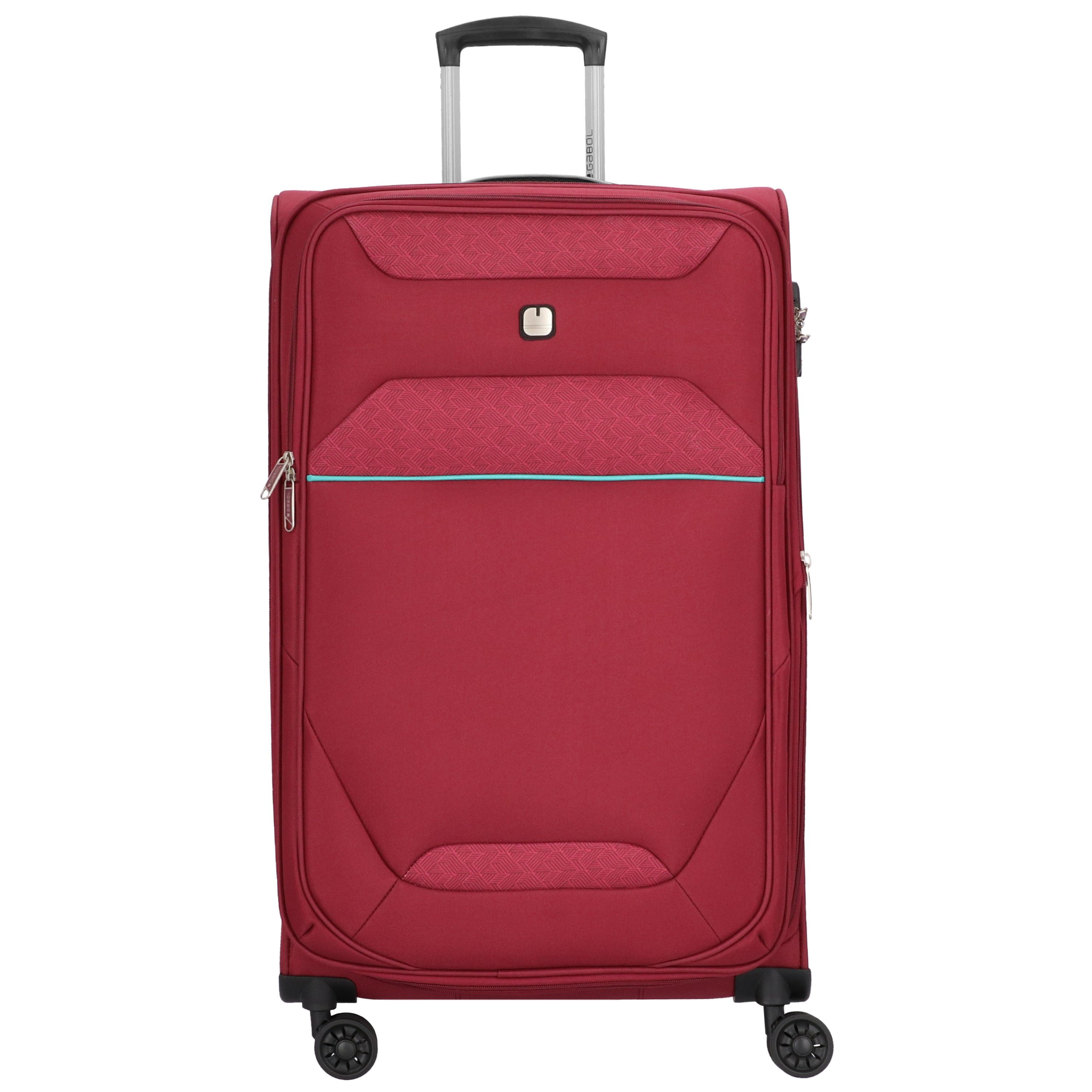 USA billiger Outlet-Store Gabol Weichgepäck-Trolley »Giro«, 4 Rollen,  Polyester S0I000OA9OFP2 günstige Mengenpreise -zafaire.com