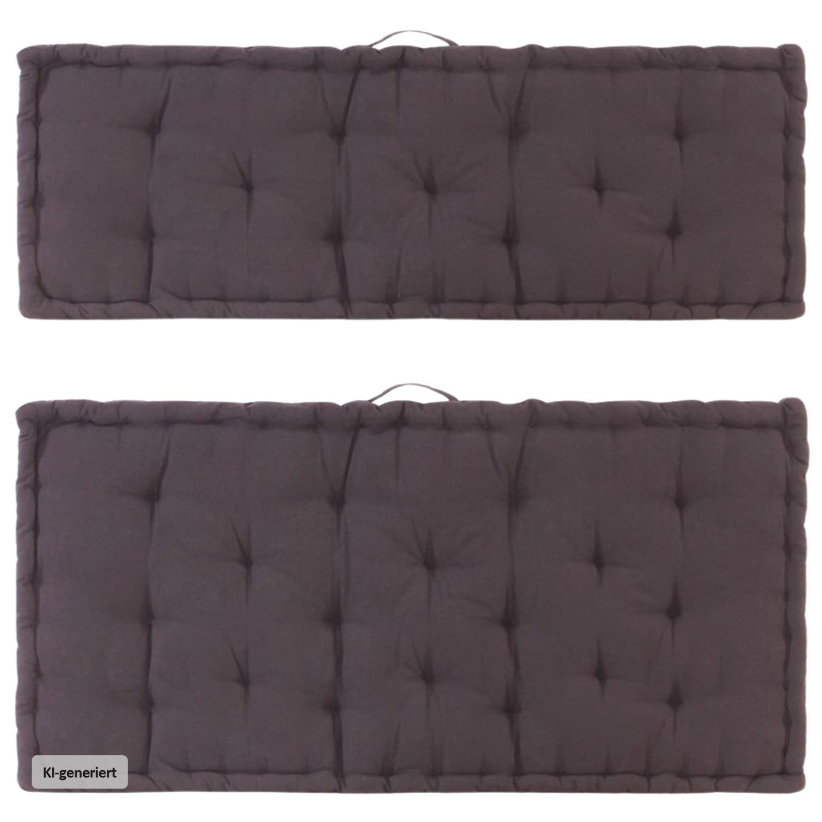 HTI-Living Sitzkissen Sitzkissen Set Braun Palettenkissen, Sitz- und Rückenkissen für Palettenmöbel