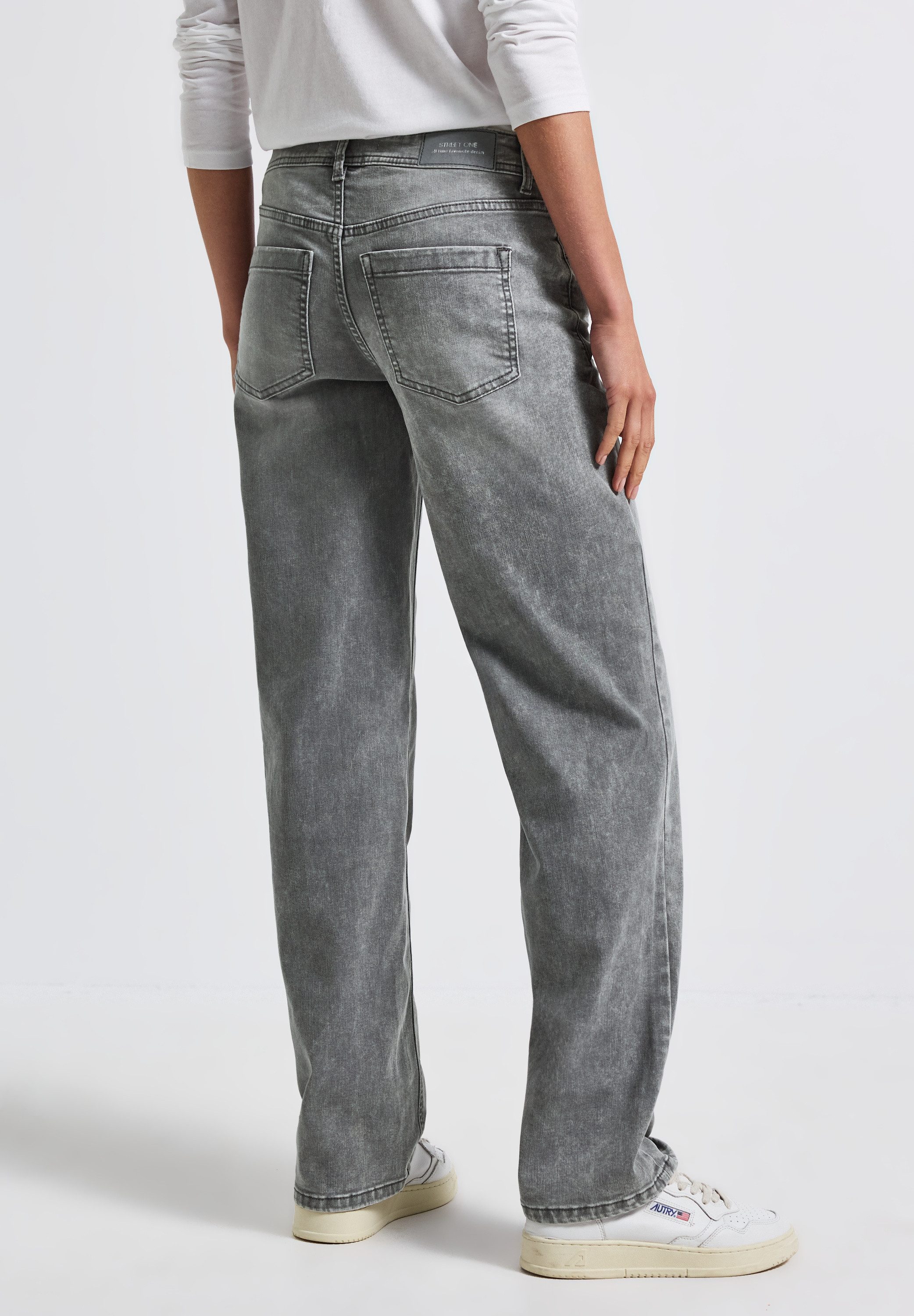 STREET ONE Comfort-fit-Jeans Middle Waist