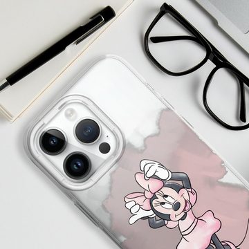 DeinDesign Handyhülle Mickey & Minnie Mouse Disney Motiv ohne Hintergrund, Apple iPhone 14 Pro Silikon Hülle Bumper Case Handy Schutzhülle