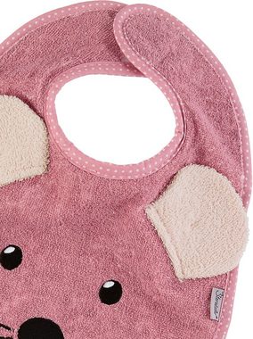 Sterntaler® Lätzchen Klettlätzchen Plastik, Mabel, rosa