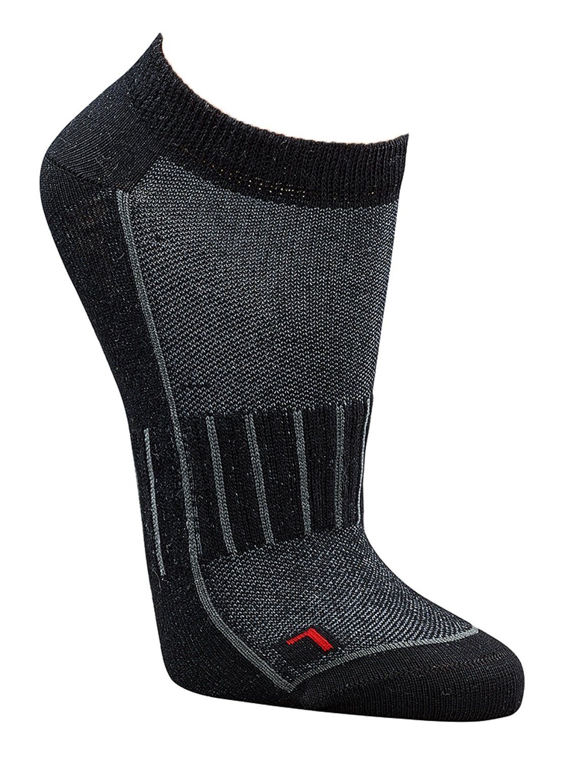 Paar) 3 Sport (3-Paar, Bündel Socks Socks Wandersocken schwarz 4 Sneaker Fun 3er Sportsocken