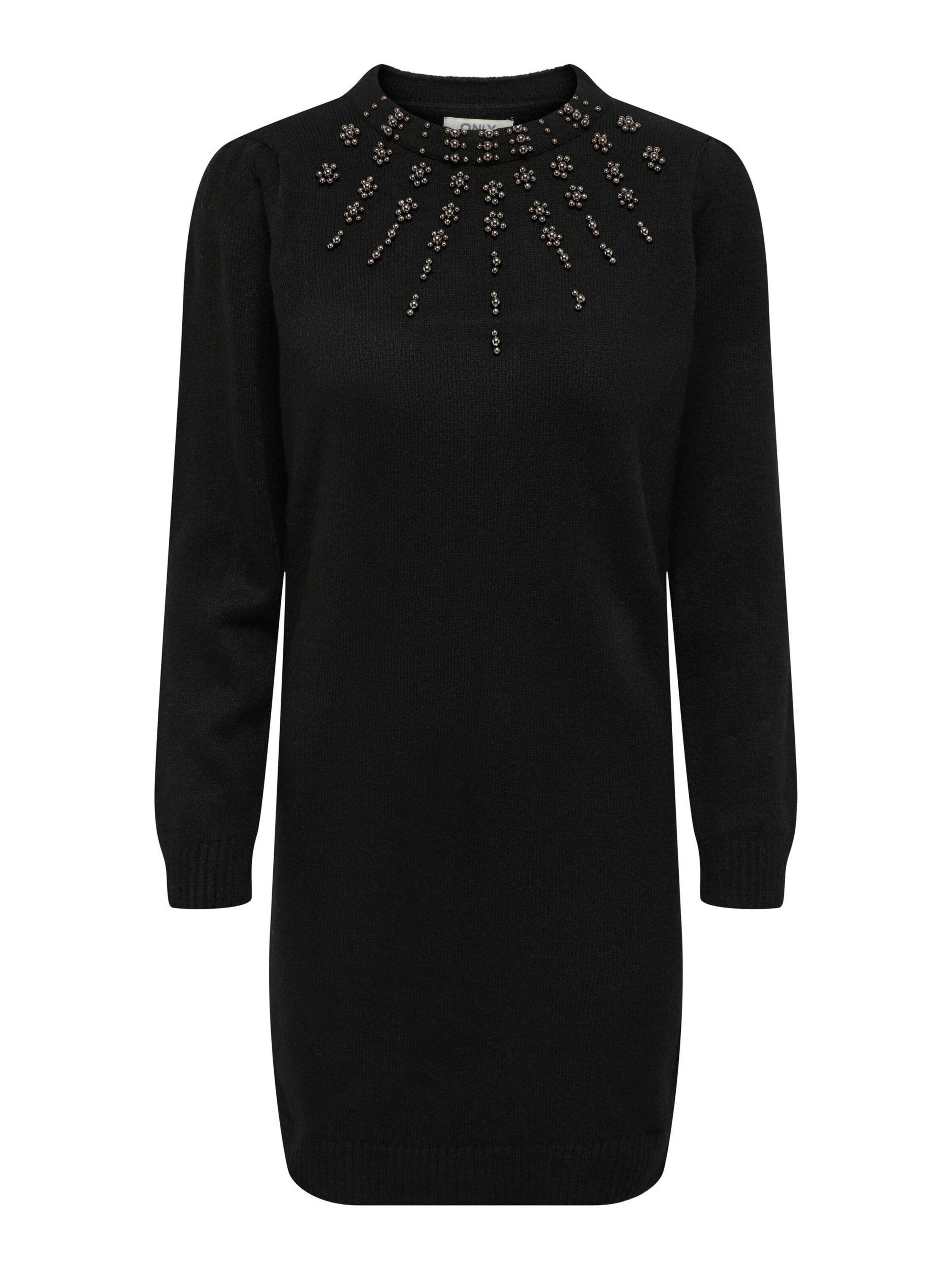 ONLY Strickkleid BRIANNA (1-tlg) Perlen