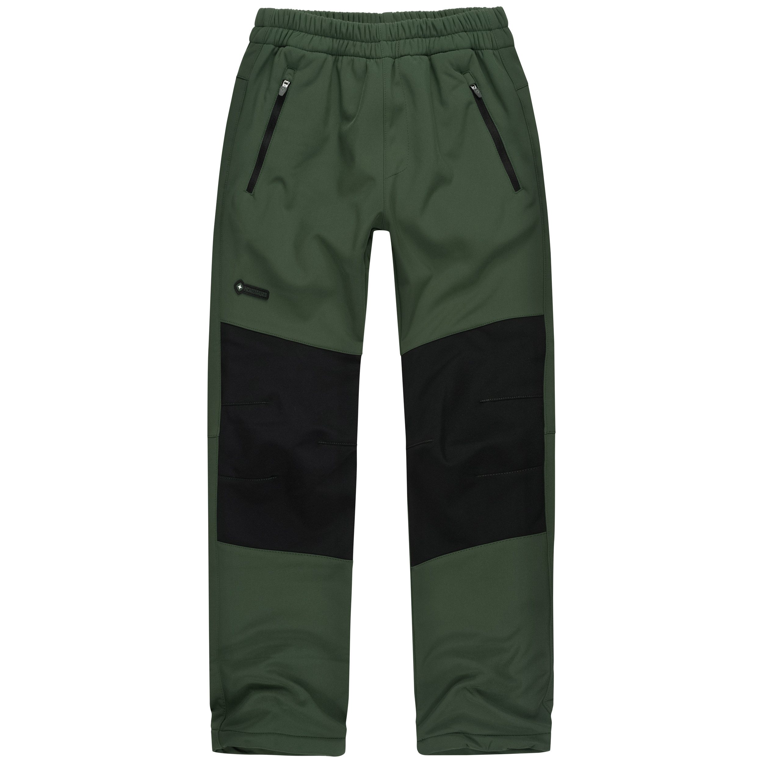 Höhenhorn Softshellhose Tiegun Kinder Jungen Mädchen Outdoorhose Gefüttert Snowboardhose weiches Microfleece-Innenfutter