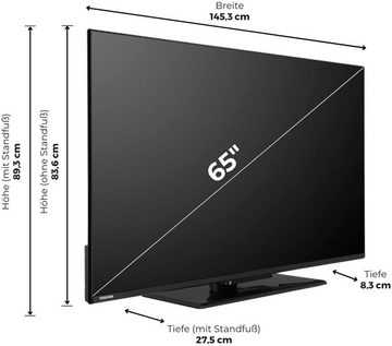 Toshiba 65UV3463DA LED-Fernseher (164 cm/65 Zoll, 4K Ultra HD, Smart-TV)