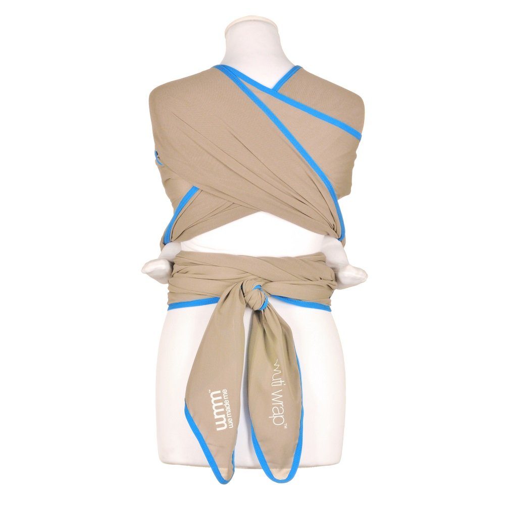 We Made Me Tragetuch Wuti Wrap dehnbares, atmungsaktives Tragetuch