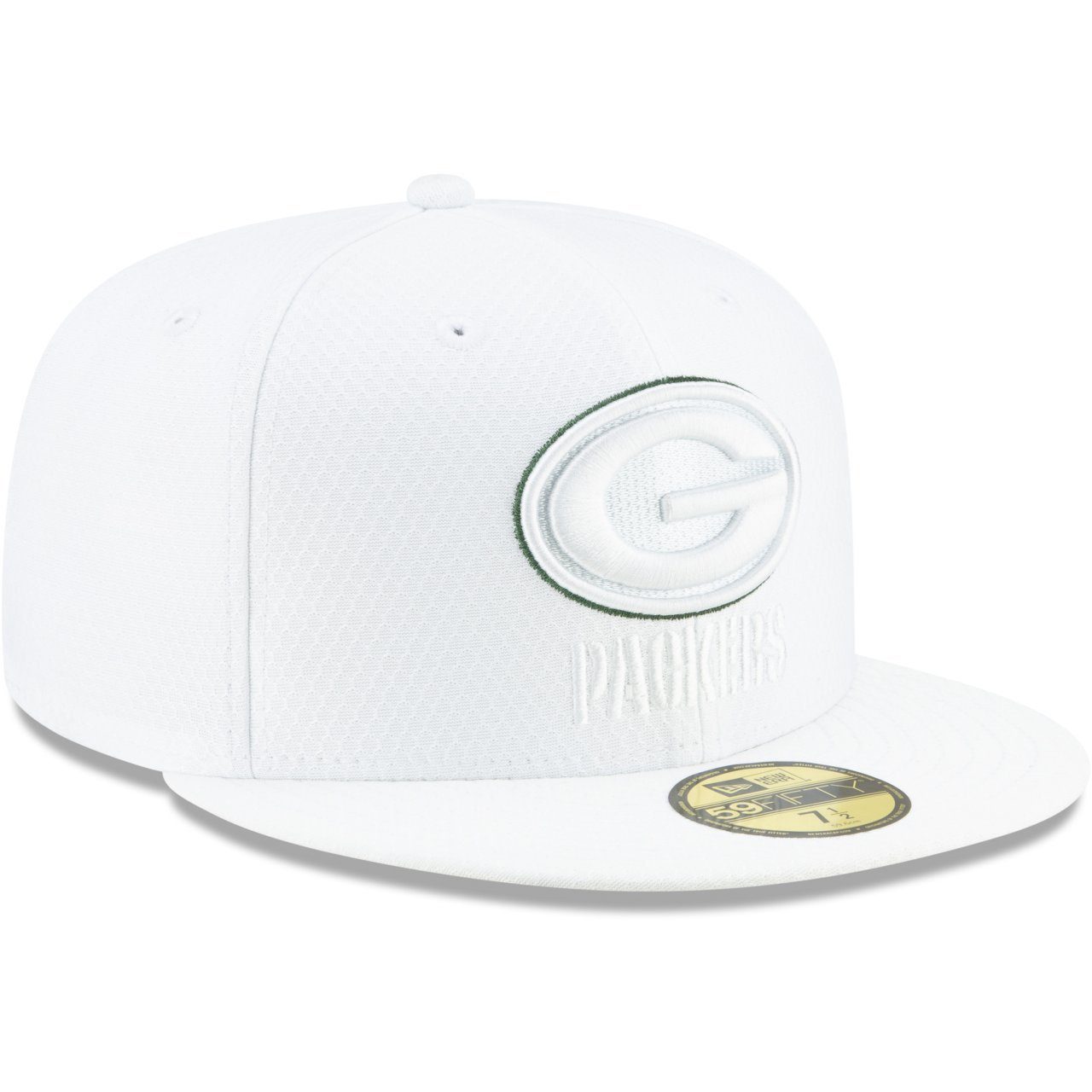New Era Fitted Cap Packers Green NFL PLATINUM Bay 59Fifty Sideline