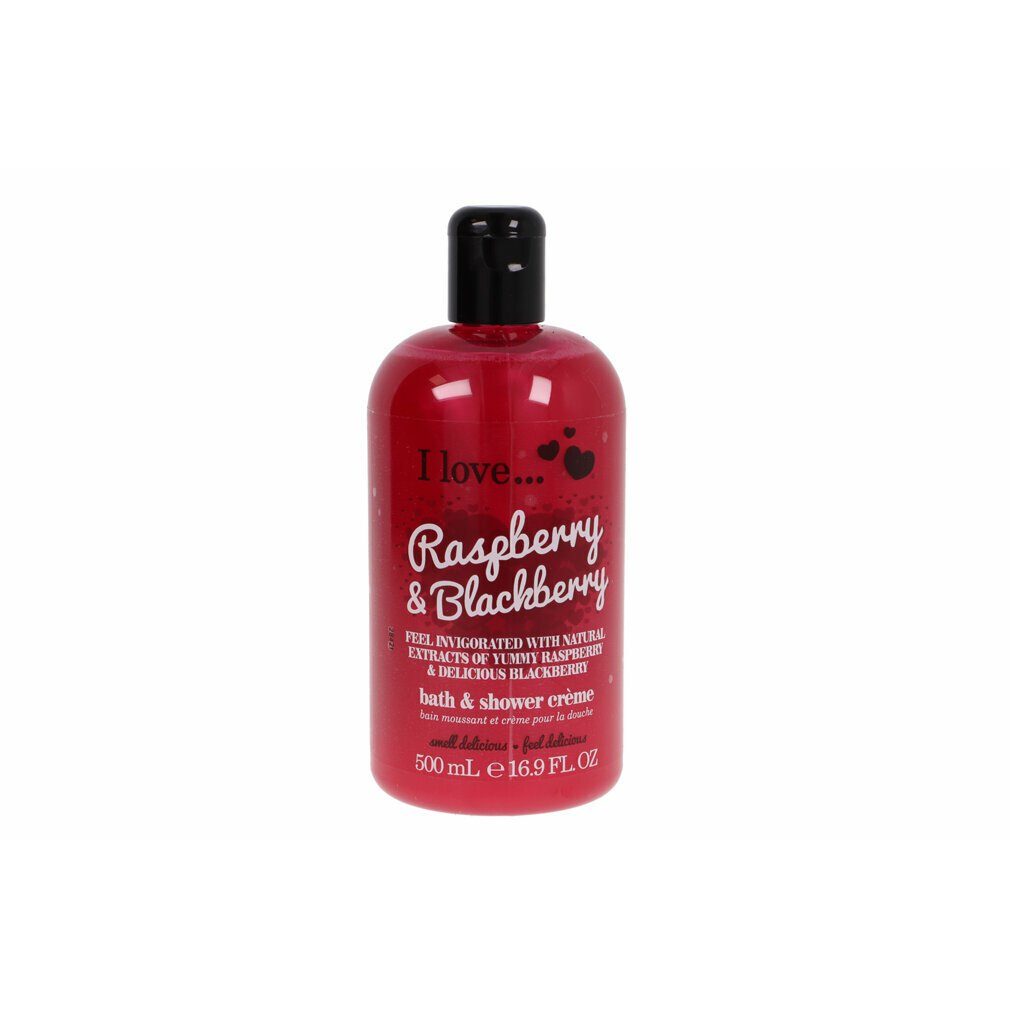 I Love... Duschgel Raspberry & Blackberry Bubble Bath & Shower Cream 500ml