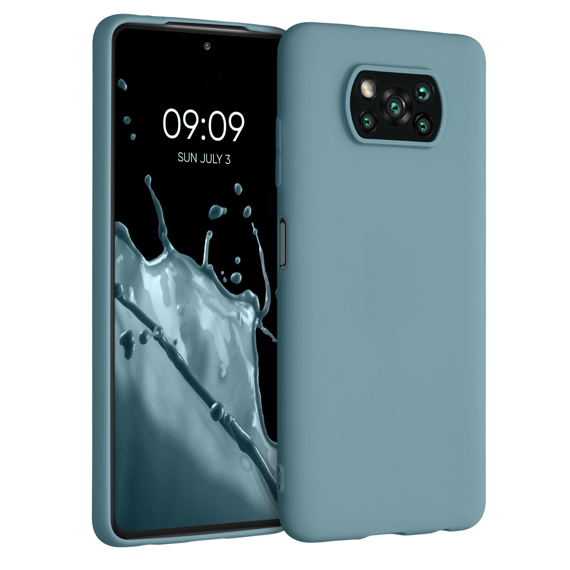 kwmobile Handyhülle Hülle für Xiaomi Poco X3 NFC / Poco X3 Pro, Hülle Silikon - Soft Handyhülle - Handy Case Cover