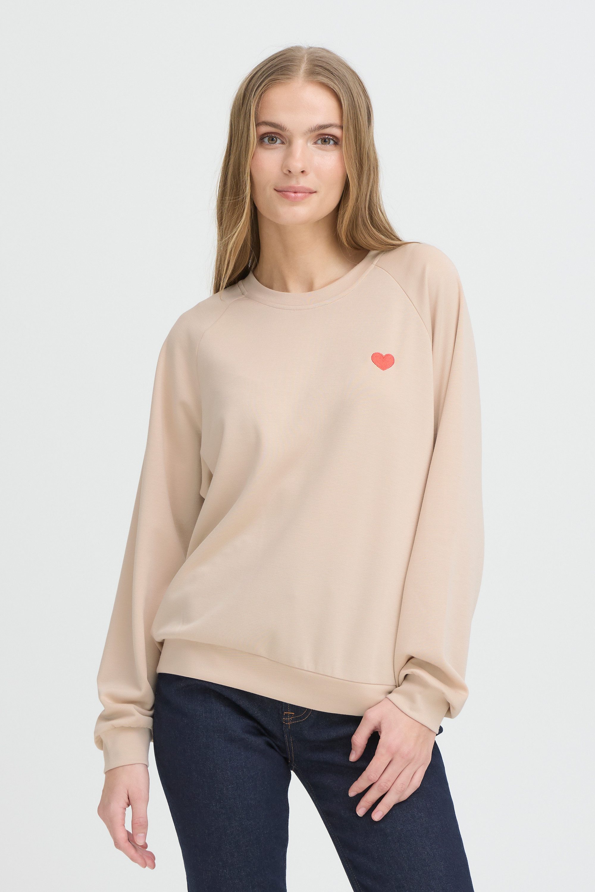 Ichi Fleecepullover Sweatshirt IXSVALA