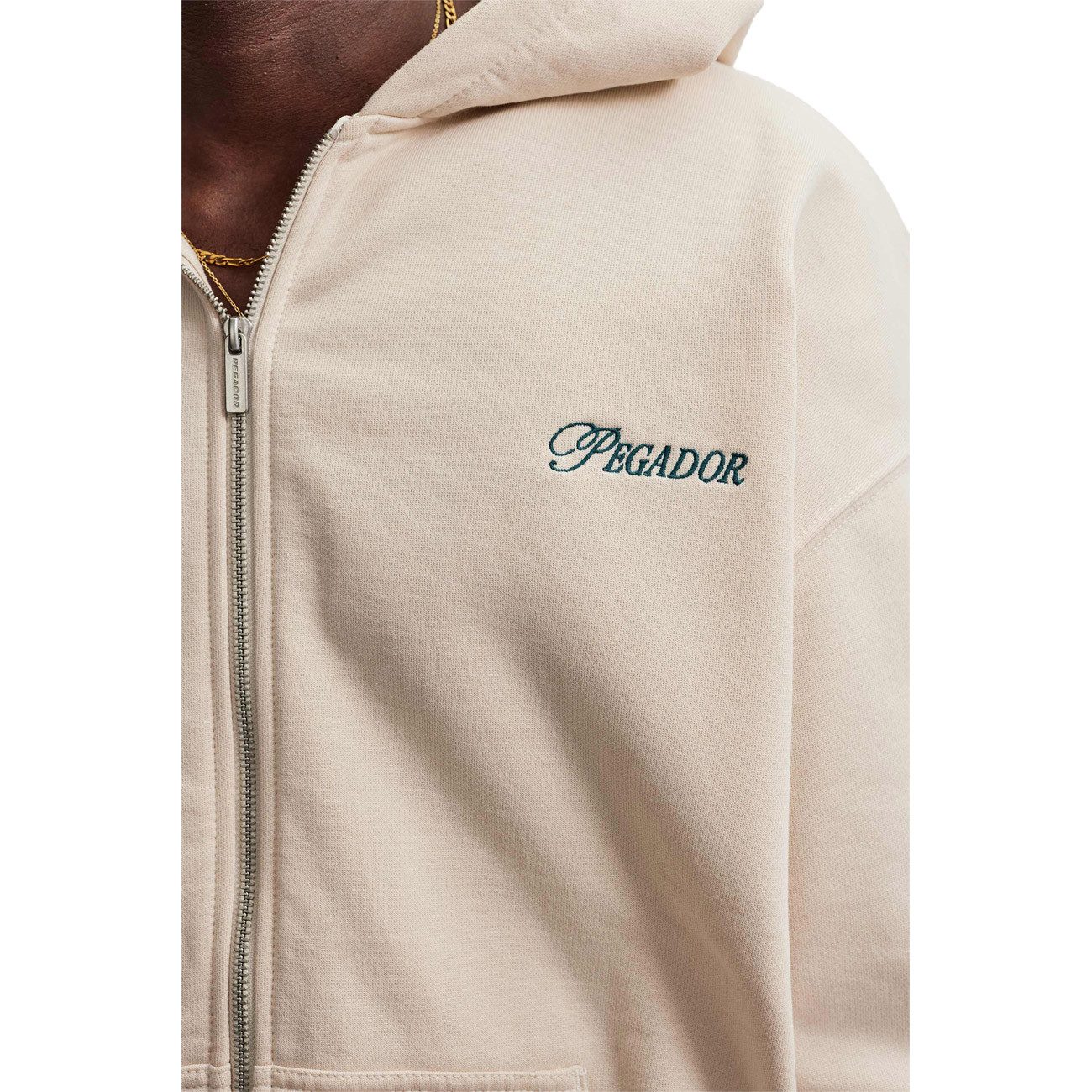 PEGADOR Hoodie Carloforte Oversized Sweat Jacket Carloforte Oversized Sweat Jacket