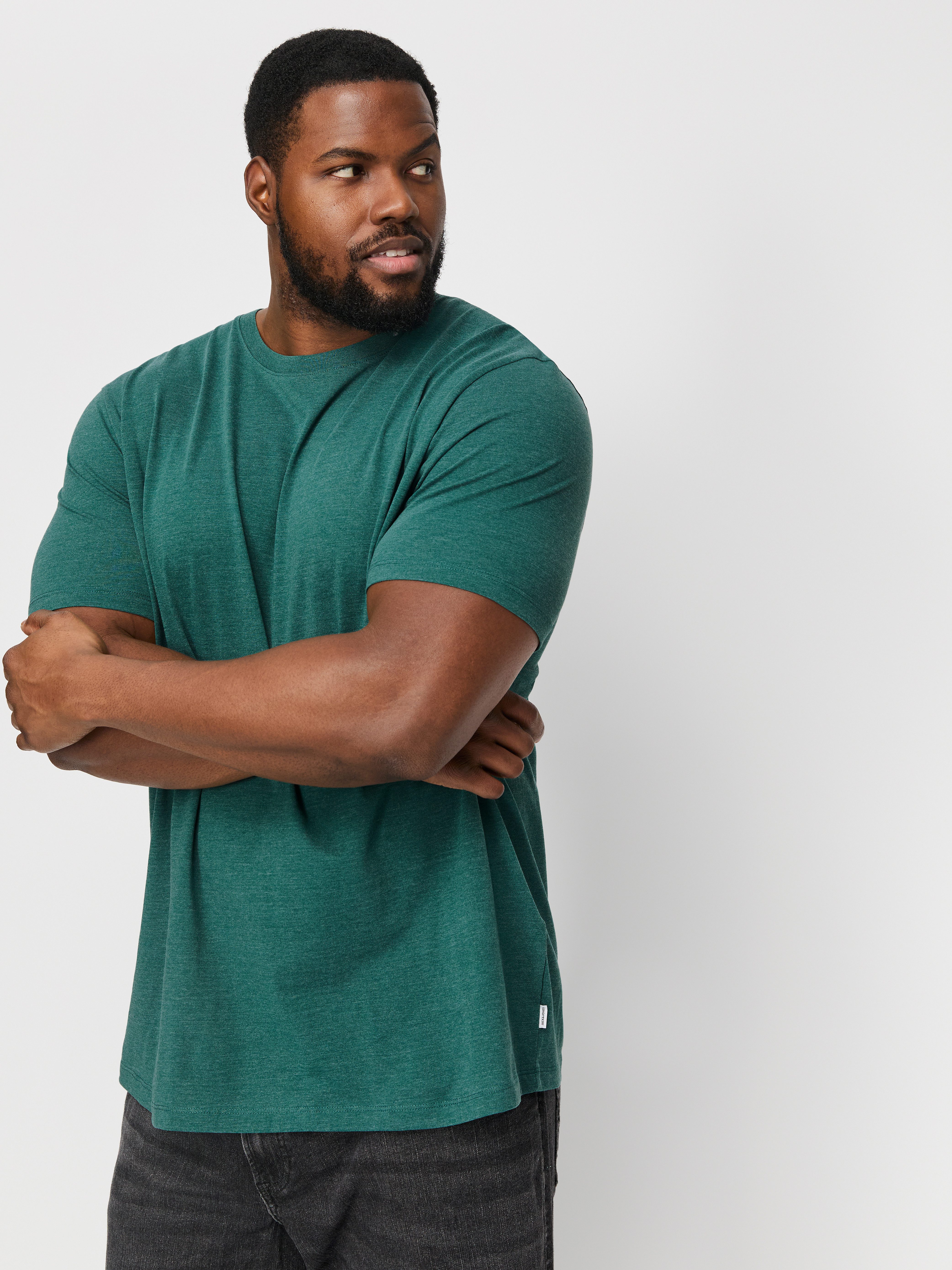 Jack & Jones PlusSize Rundhalsshirt JJEORGANIC MEL TEE SS O-NECK NOOS PLS günstig online kaufen