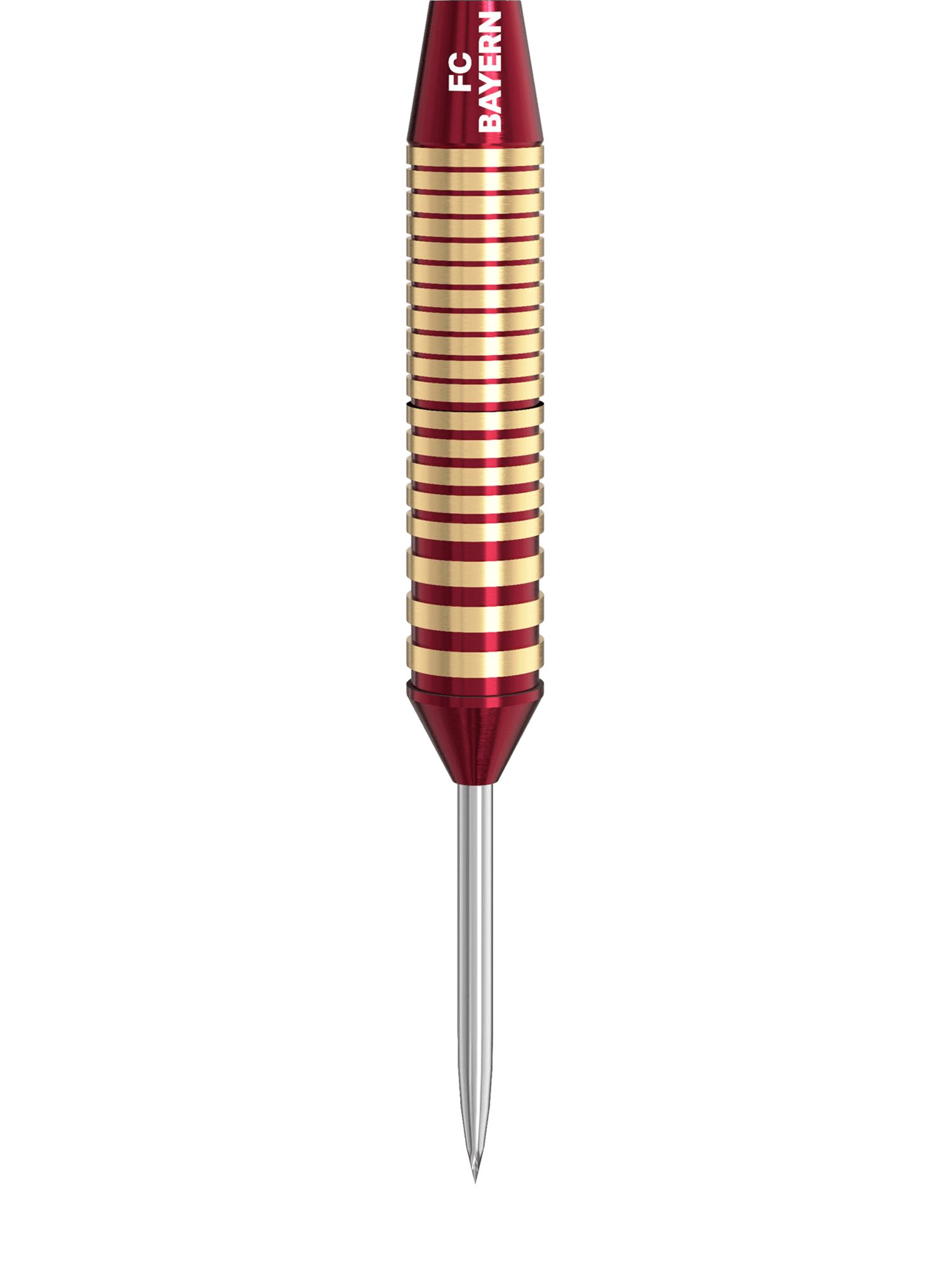 BULL'S Dart-Flights FC Bayern München I Steeldarts Braas 21 g I Rot