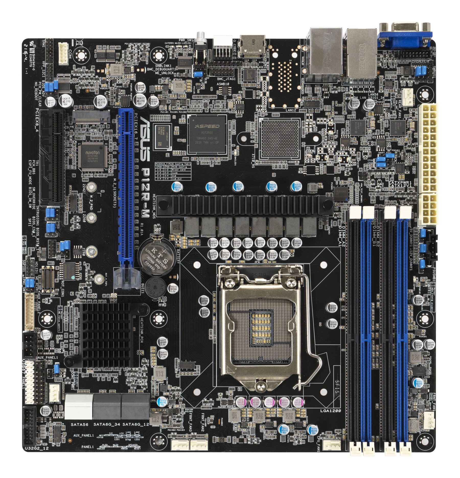 Asus P12R-M Mainboard