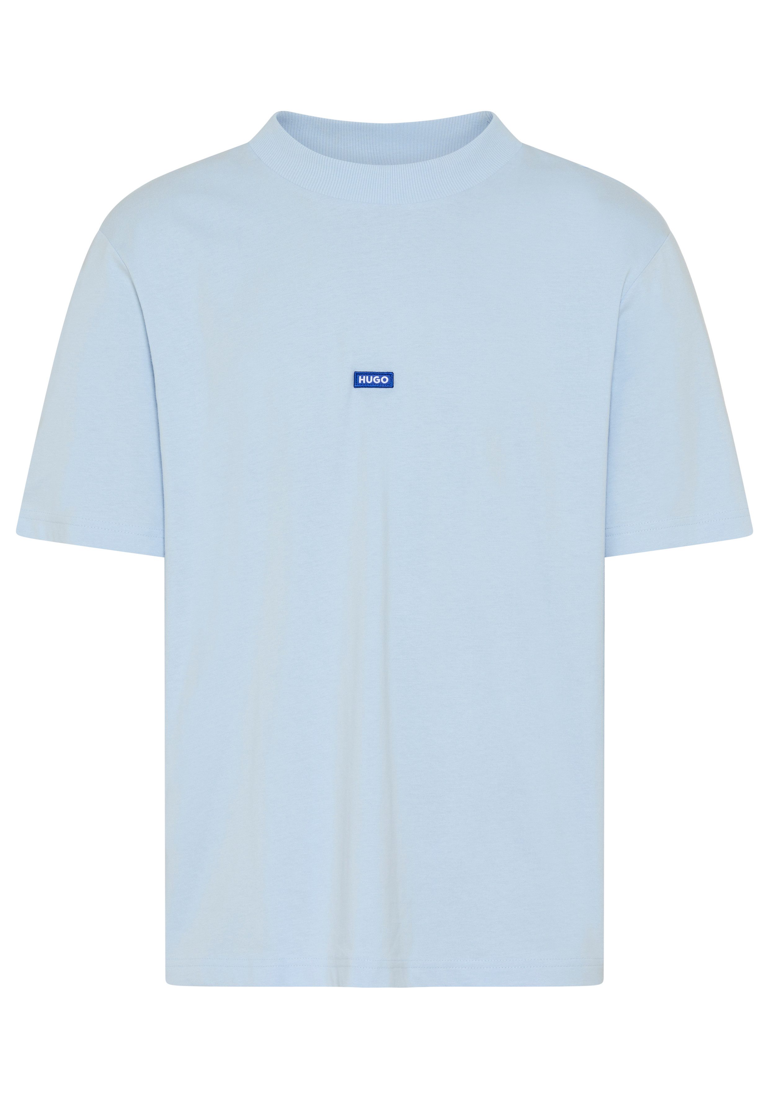 HUGO Blue T-Shirt Nieros mit Logo-Patch günstig online kaufen