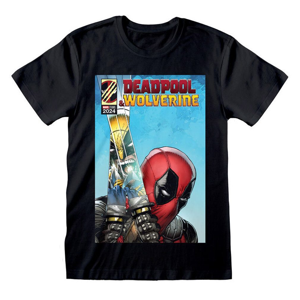 Deadpool T-Shirt Wolverine on Deadpool Reflection