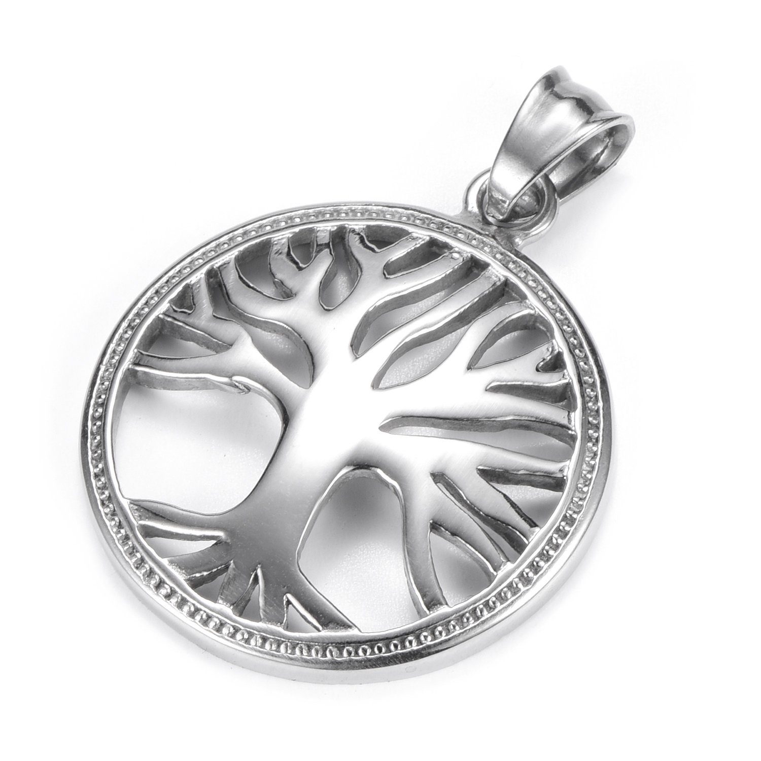 Morella Kette mit Anhänger Halskette 70 cm mit Anhänger (1-tlg), Silberne K günstig online kaufen