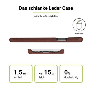 Artwizz Smartphone-Hülle Leather Clip for iPhone X, brown (compatible with iPhone Xs)